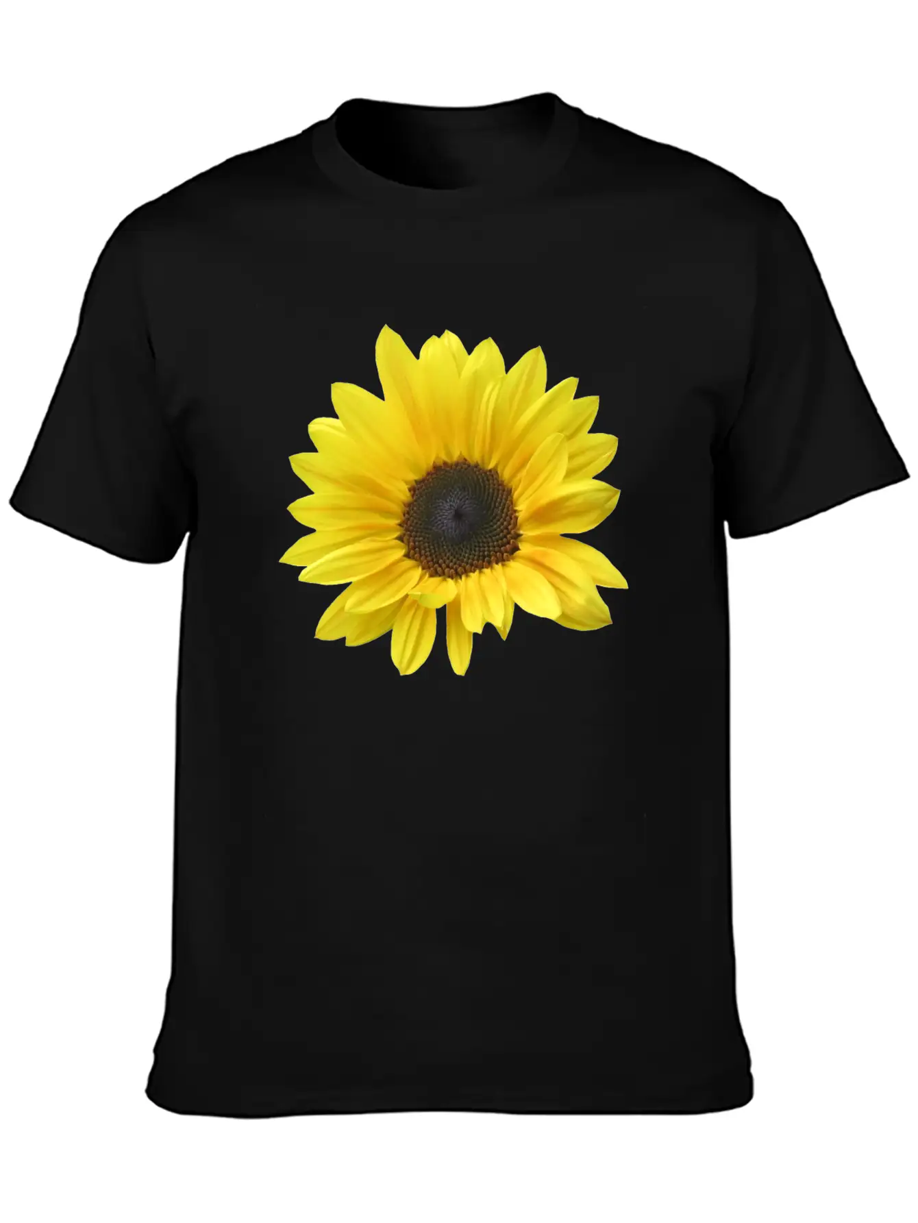 Sunflower, Sunflowers, Bloom, Floral, Flowery Unisex Casual T-Shirt – Clean Design For Daily Comfort