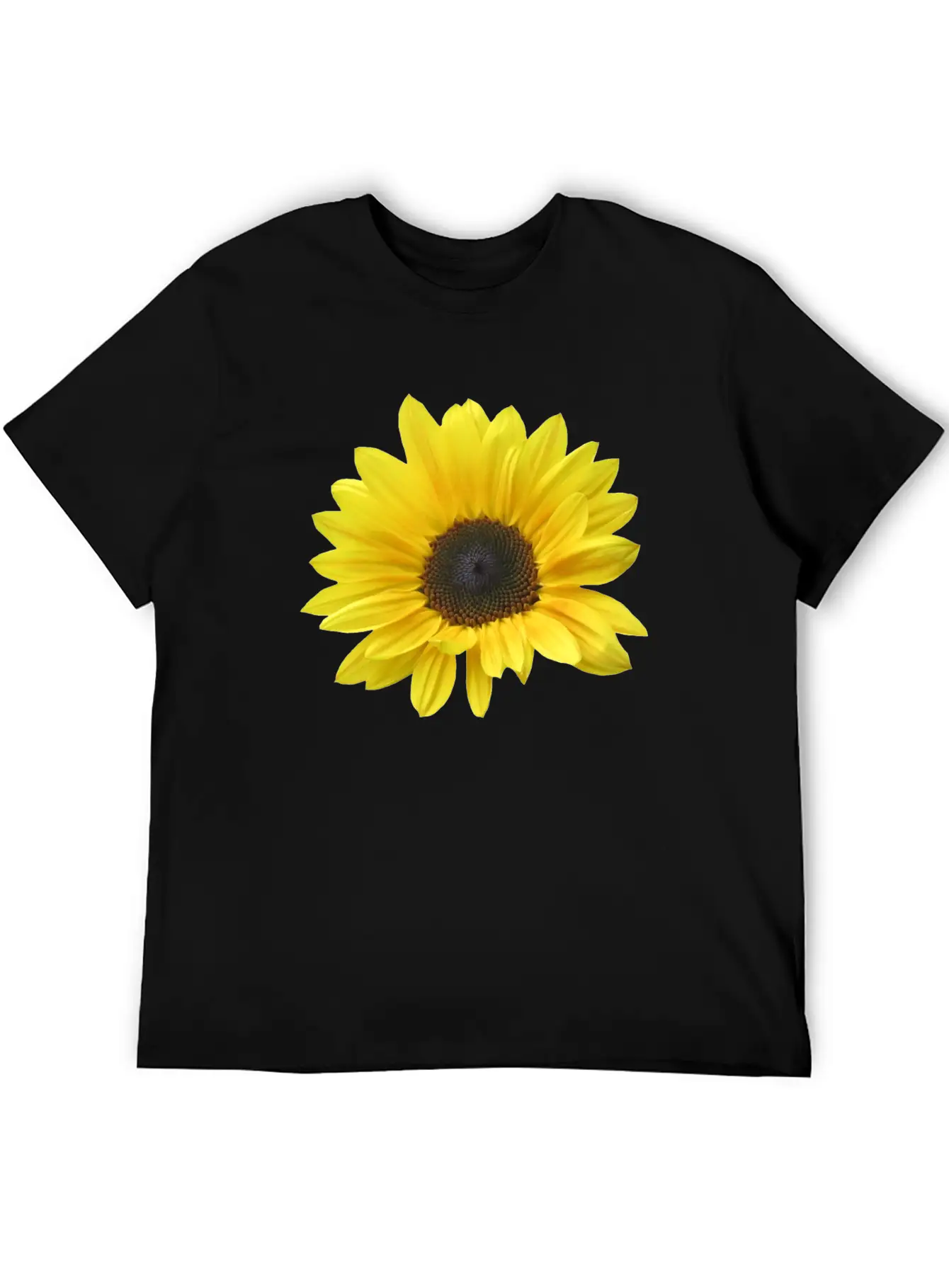Sunflower, Sunflowers, Bloom, Floral, Flowery Unisex Casual T-Shirt – Clean Design For Daily Comfort