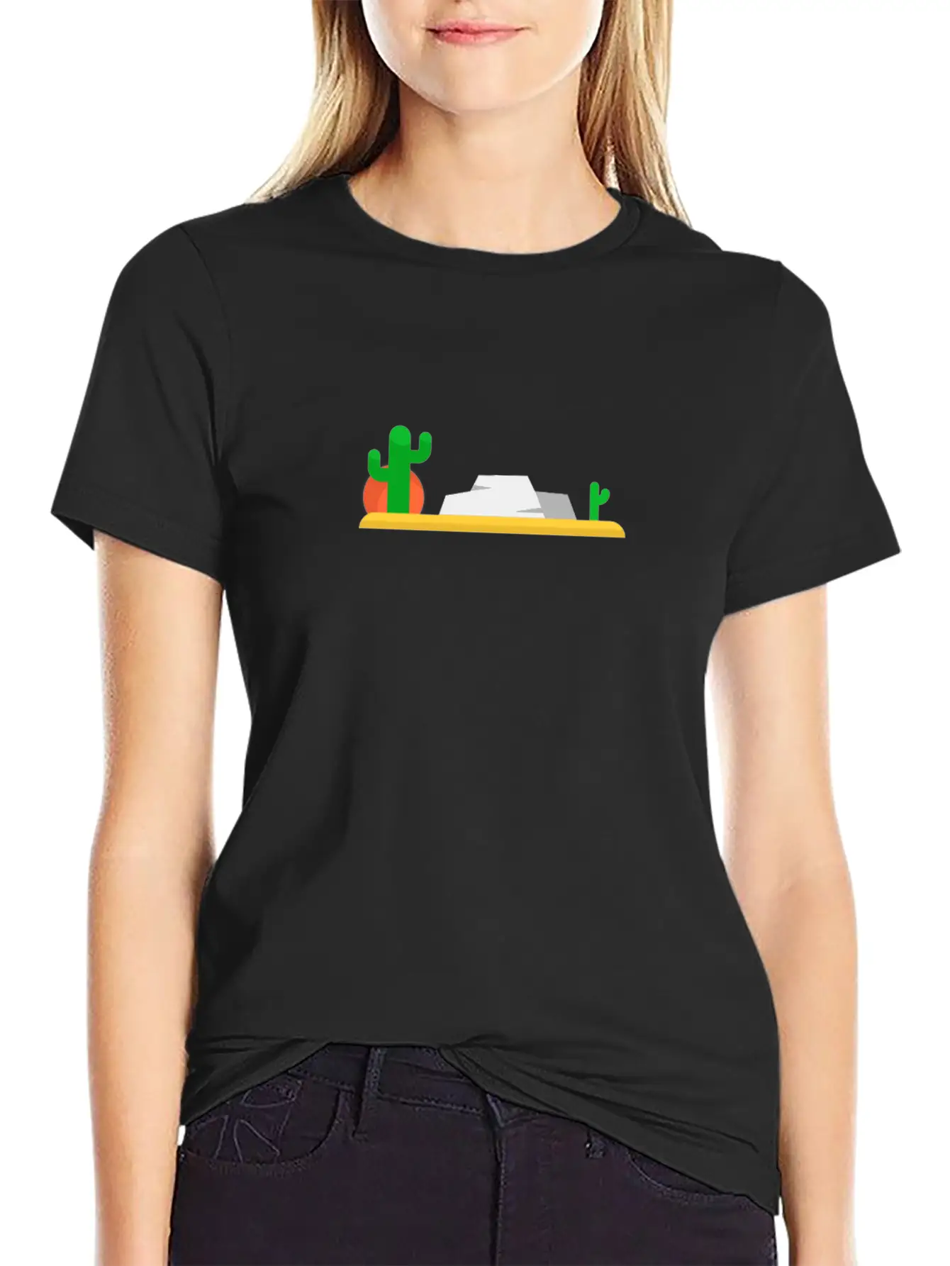 Sunrise Cactus Succulent Spiny Pun Plant Cactus Essential Cotton Tee For Daily Outfits – Unisex Style