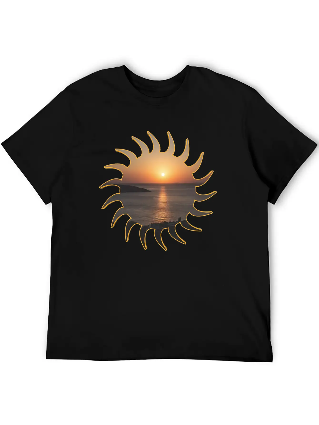 Sunrise Deluxe Lightweight Cotton T-Shirt – Daily Comfort Graphic Shirt