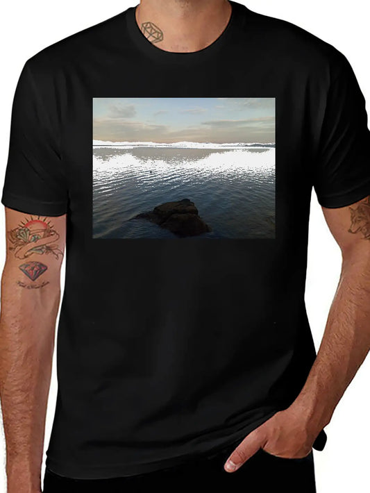 Sunrise Lightweight Cotton T-Shirt – Daily Comfort Graphic Shirt