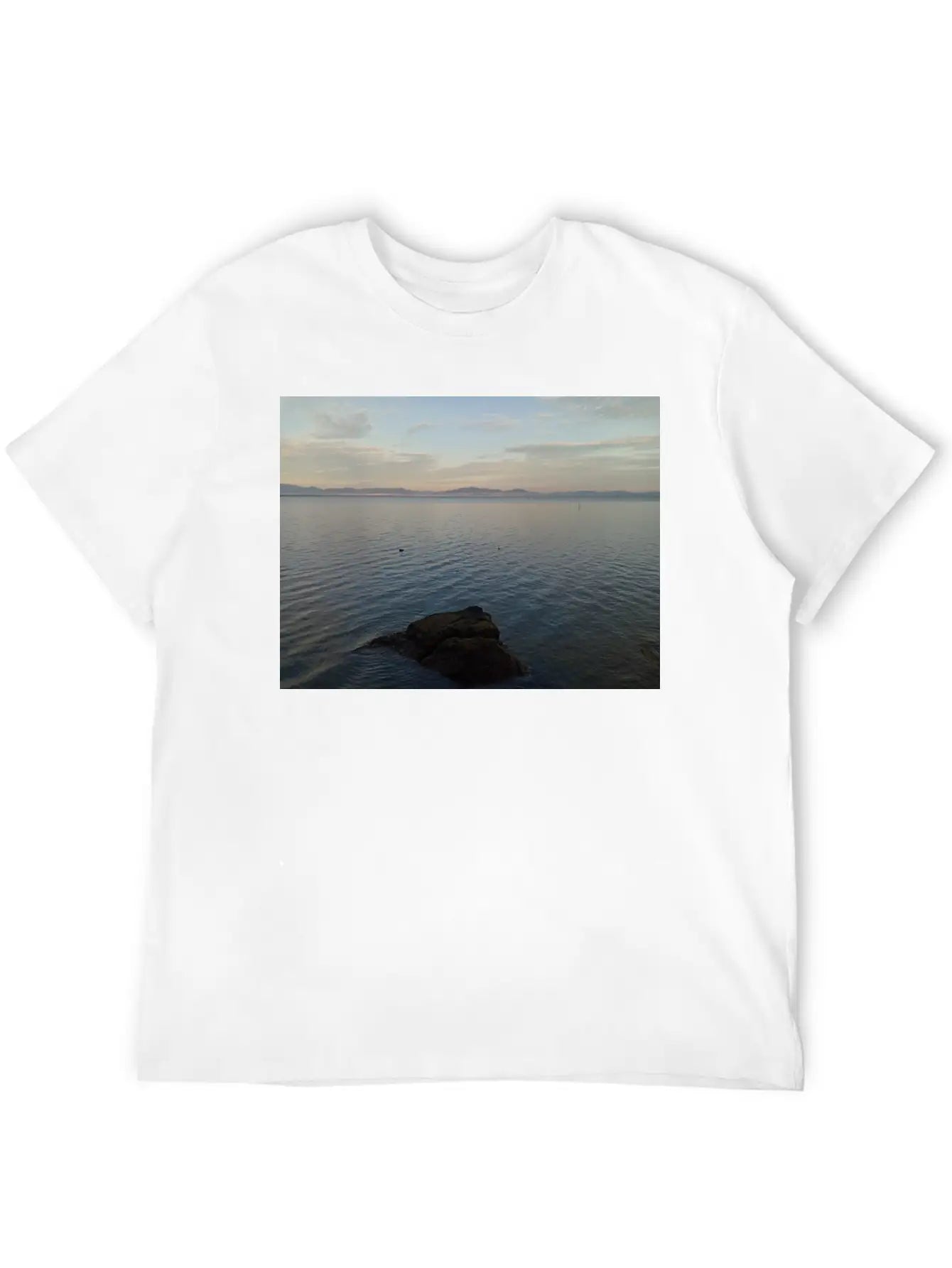 Sunrise Lightweight Cotton T-Shirt – Daily Comfort Graphic Shirt