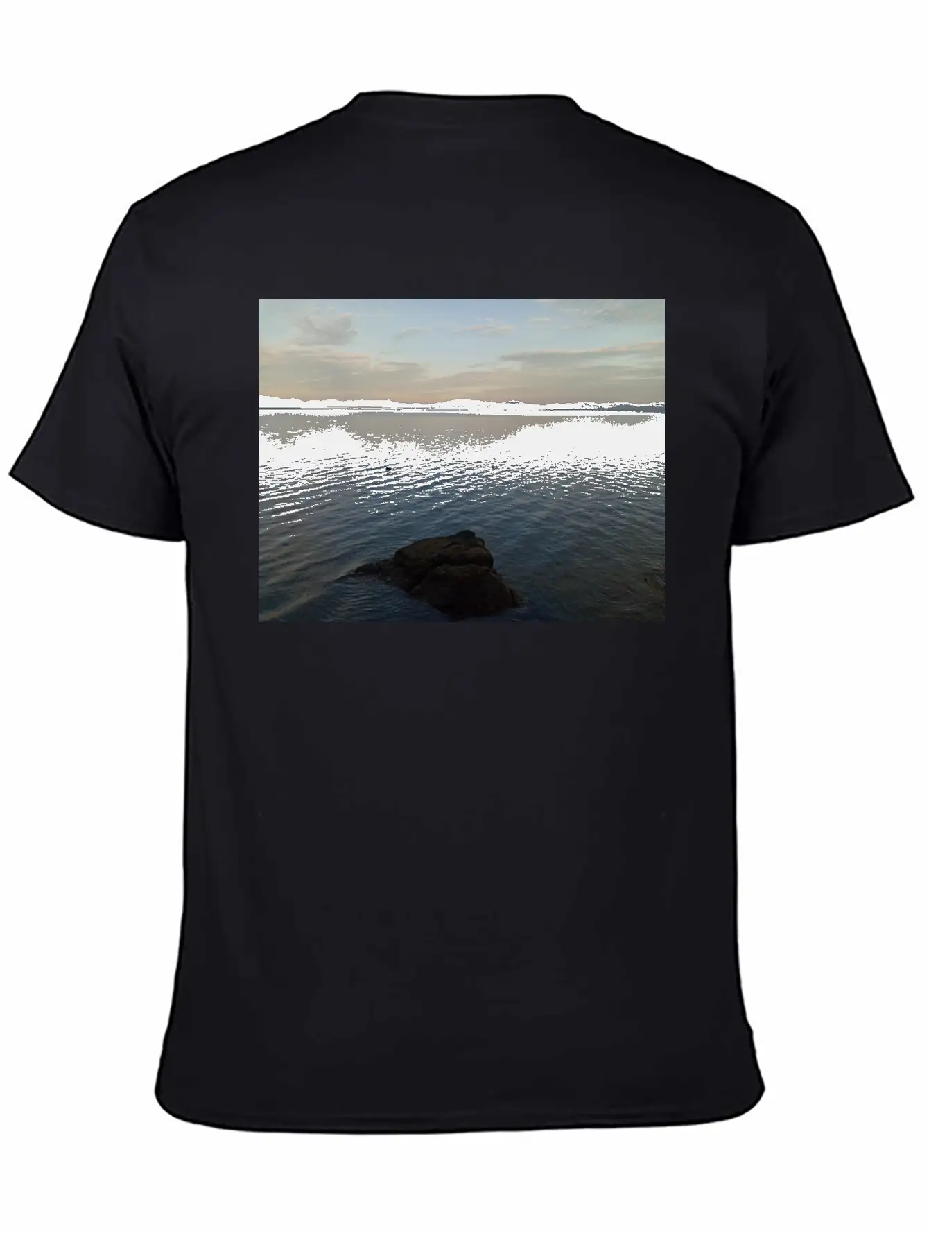 Sunrise Lightweight Cotton T-Shirt – Daily Comfort Graphic Shirt