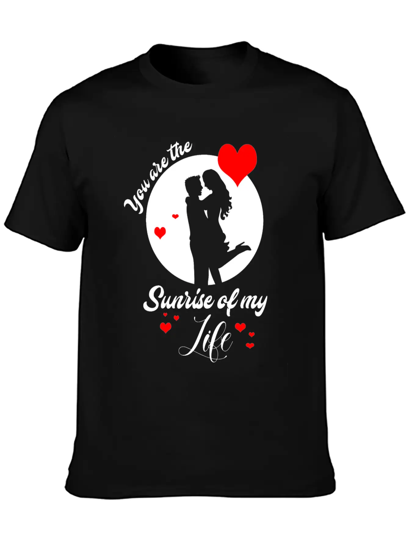 Sunrise Love Life Unisex Casual T-Shirt – Clean Design For Daily Comfort