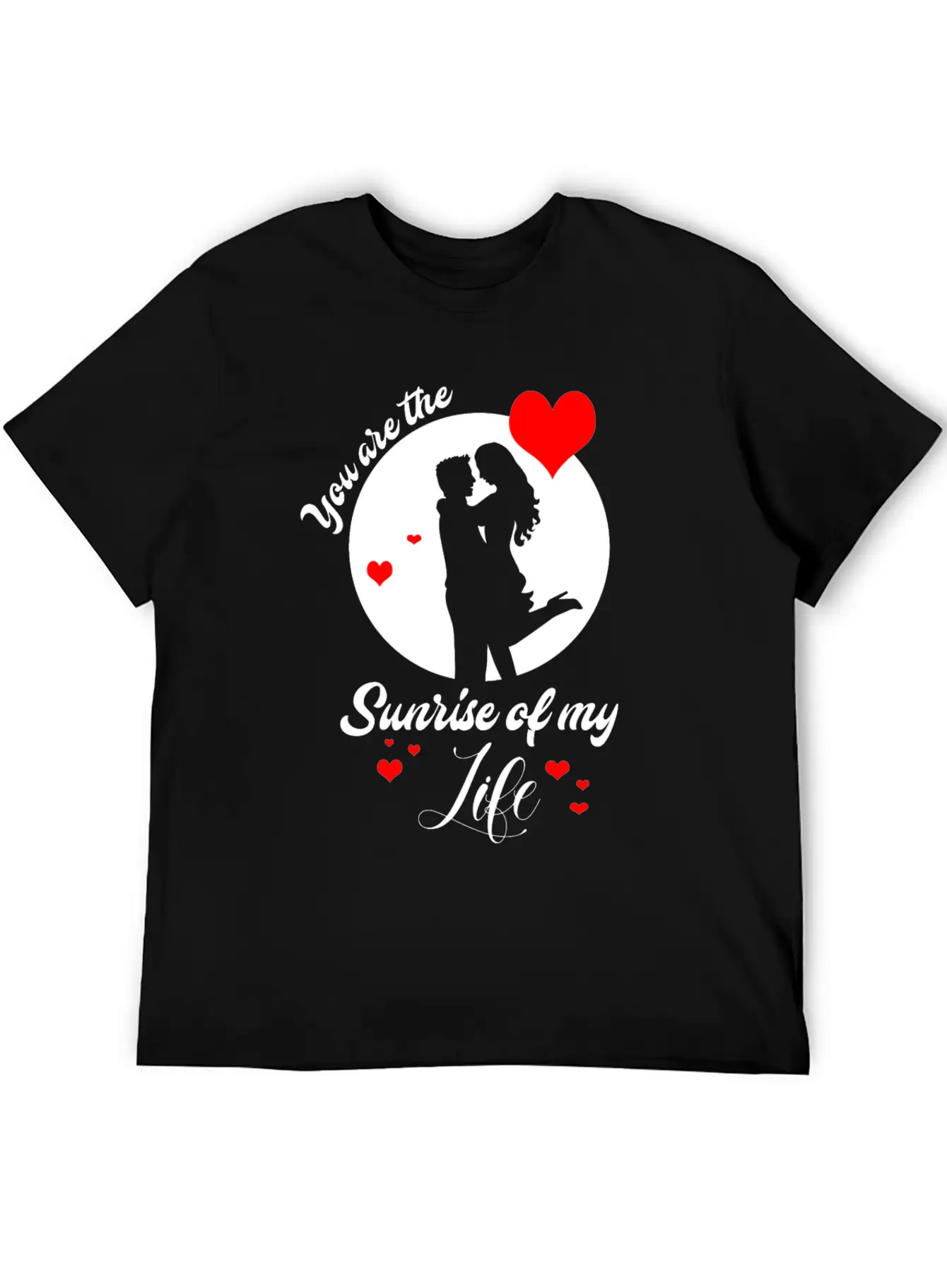 Sunrise Love Life Unisex Casual T-Shirt – Clean Design For Daily Comfort