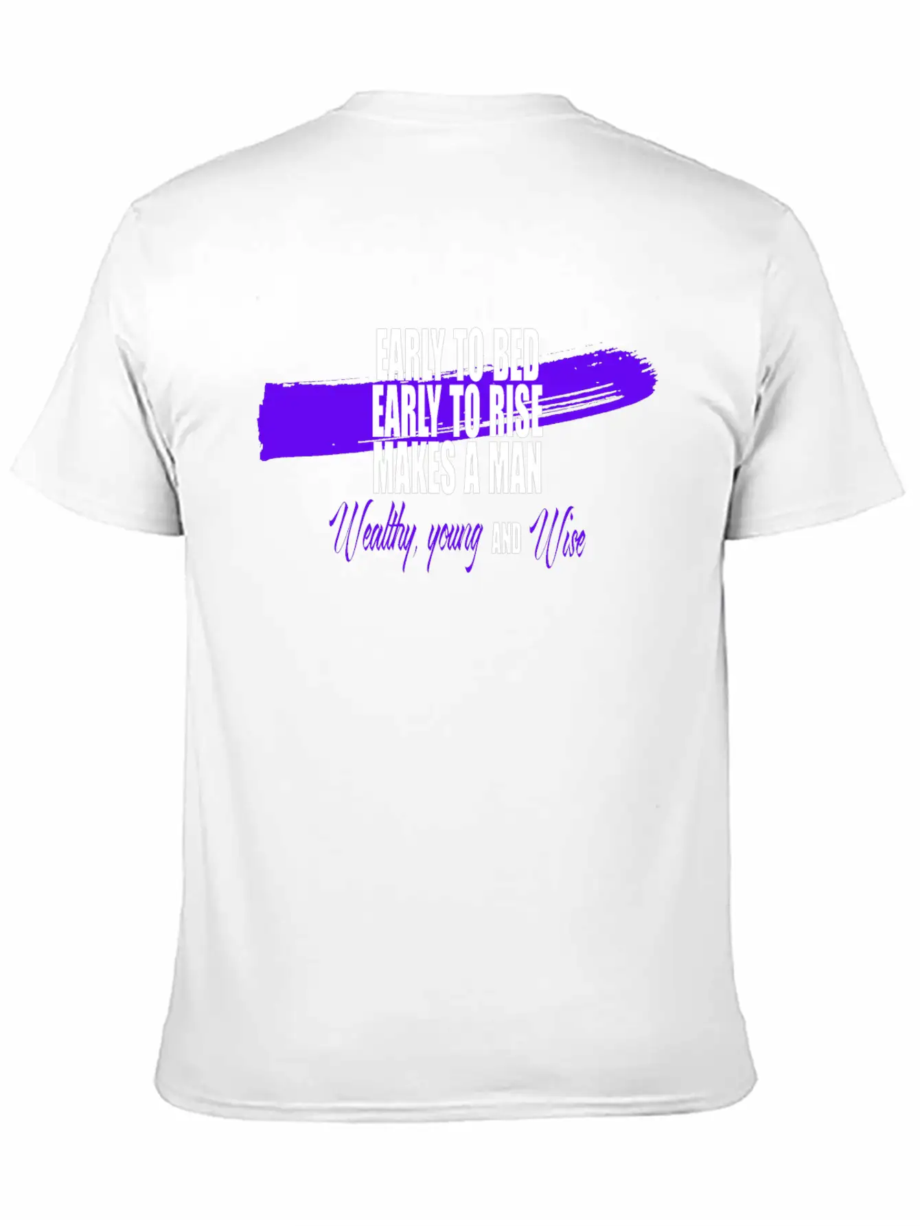 Sunrise Wisdom: Early To Bed, Early To Rise Stylish Everyday T-Shirt – Unisex Basic Cotton Tee