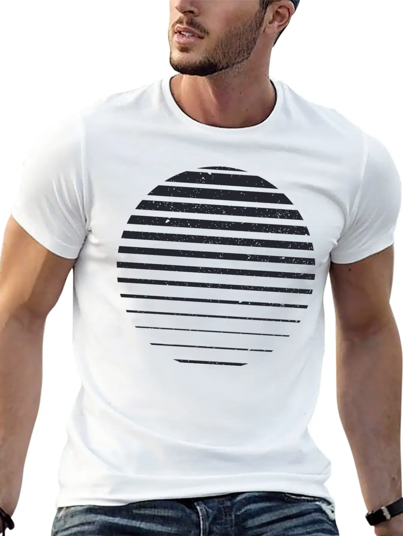 Sunset 2 Basic Graphic T-Shirt – Daily Comfort In Soft Cotton