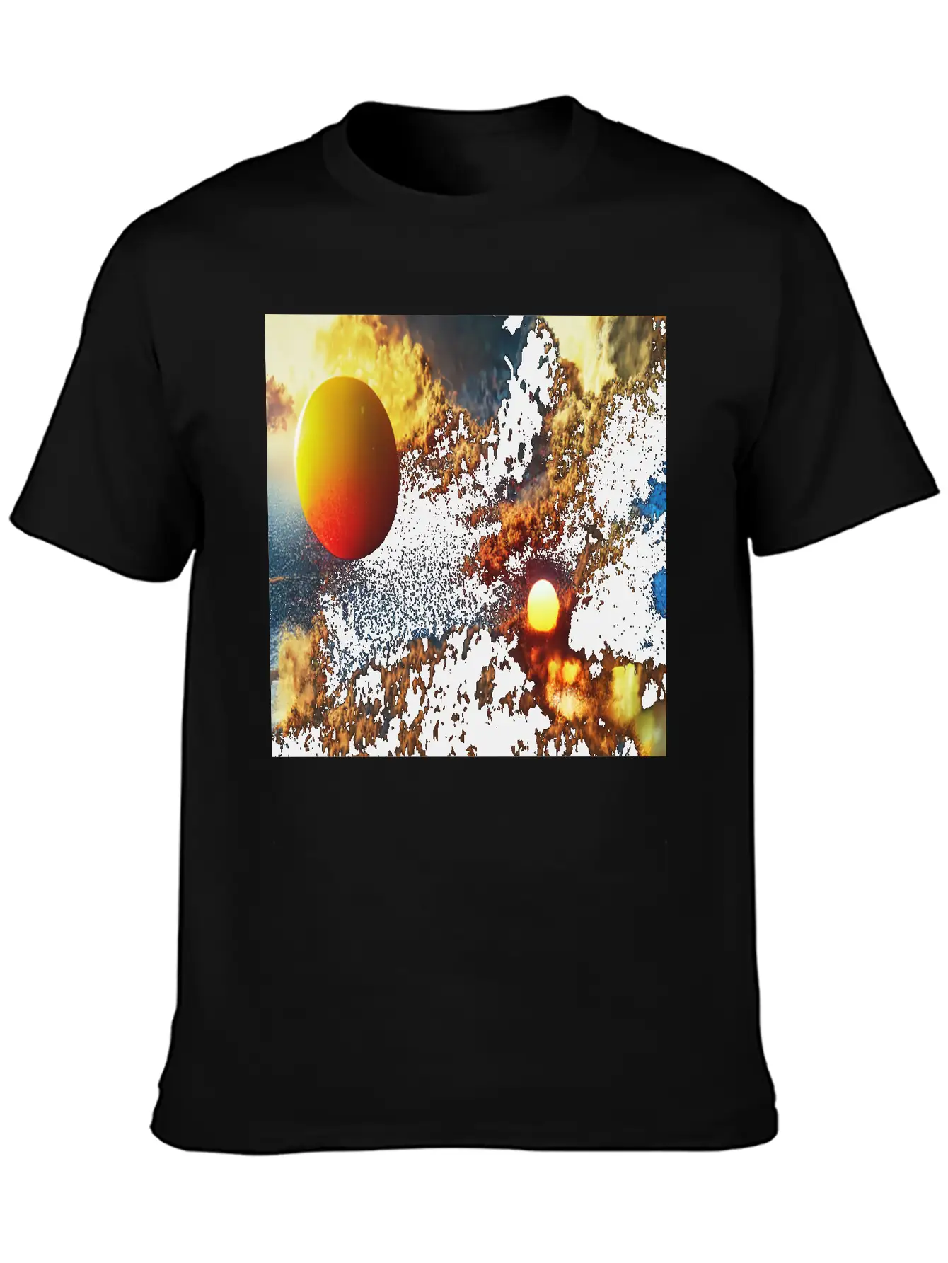 Sunset Soft Cotton Short Sleeve Tee – Unisex Wardrobe Staple