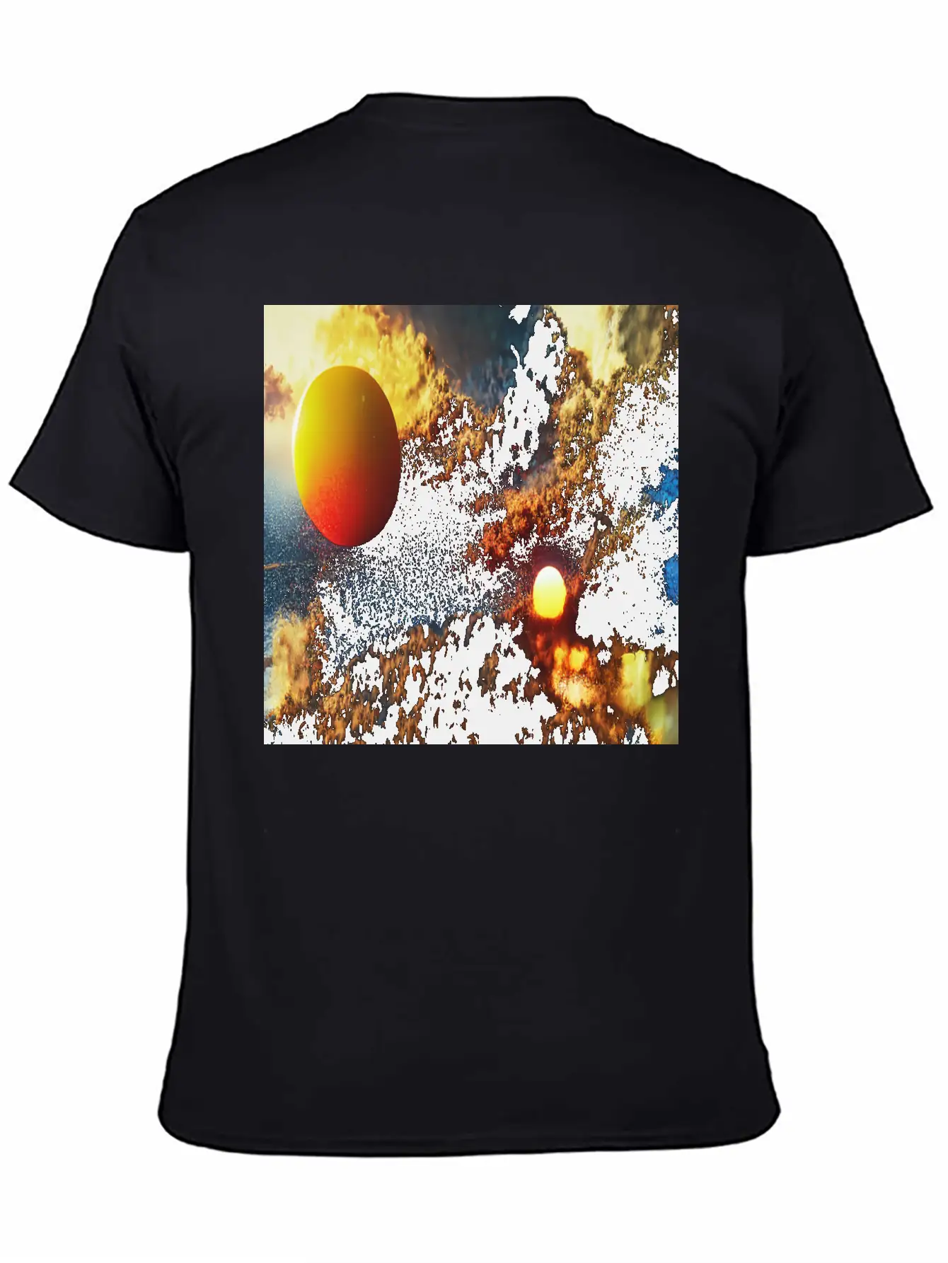 Sunset Soft Cotton Short Sleeve Tee – Unisex Wardrobe Staple