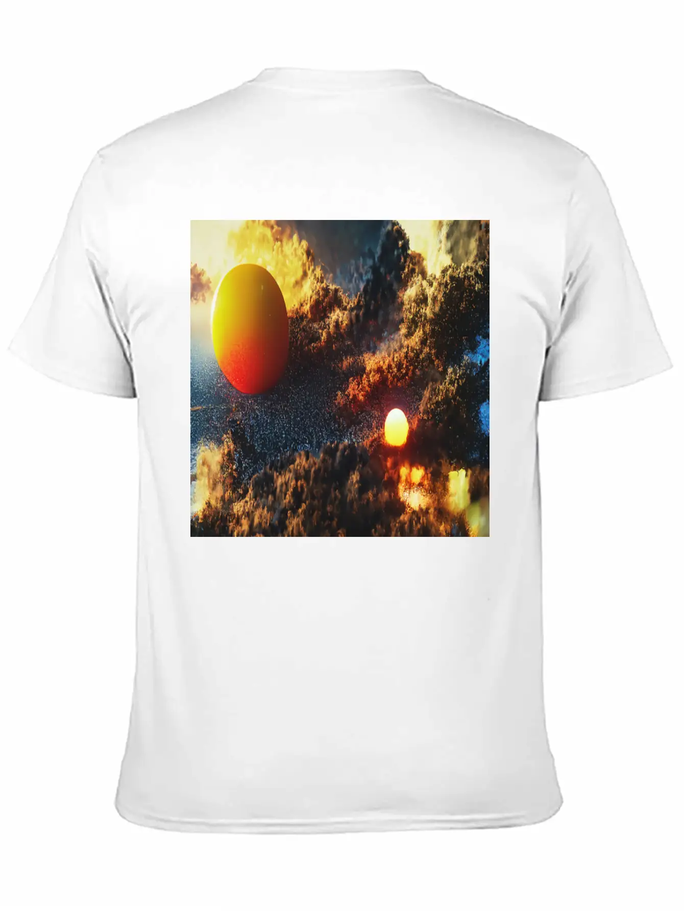 Sunset Soft Cotton Short Sleeve Tee – Unisex Wardrobe Staple