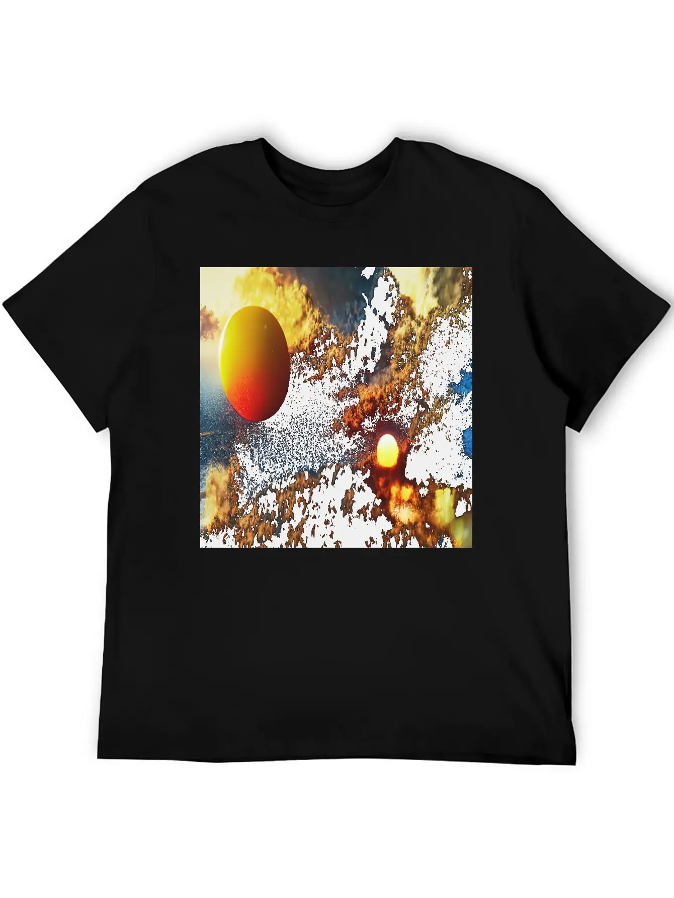 Sunset Soft Cotton Short Sleeve Tee – Unisex Wardrobe Staple