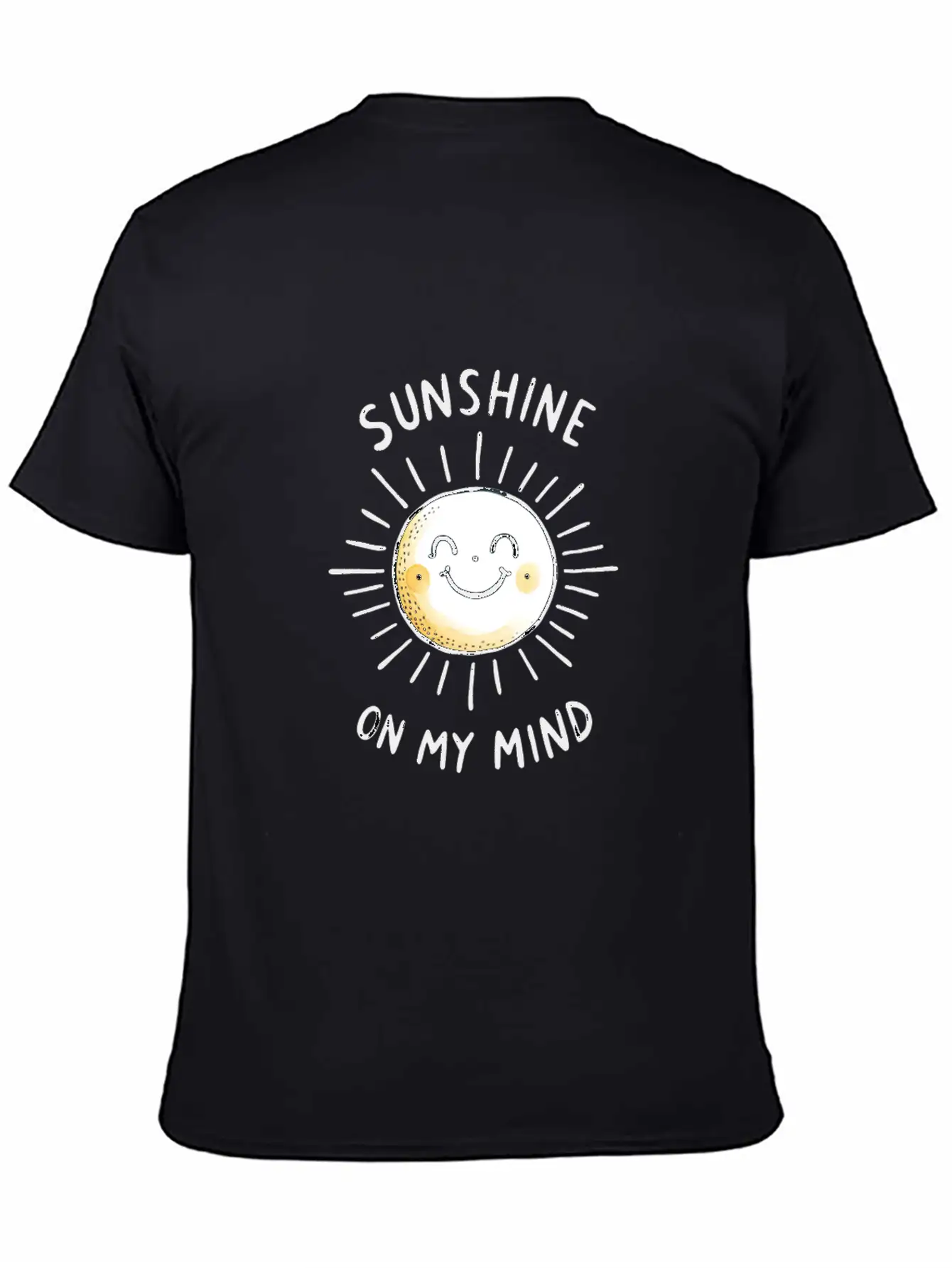 Sunshine On My Mind Relaxed Everyday Tee – Lightweight And Durable Cotton