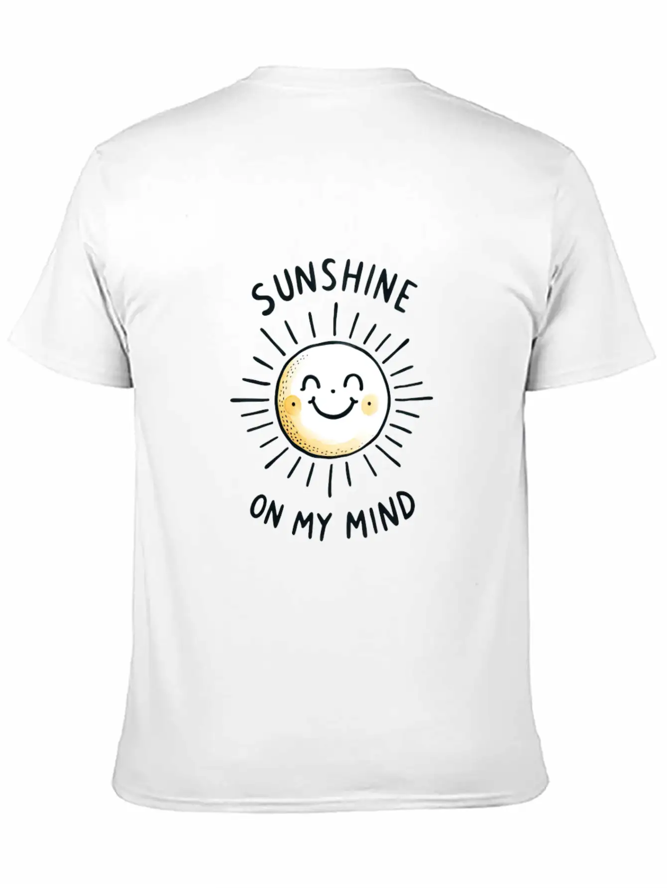 Sunshine On My Mind Relaxed Everyday Tee – Lightweight And Durable Cotton