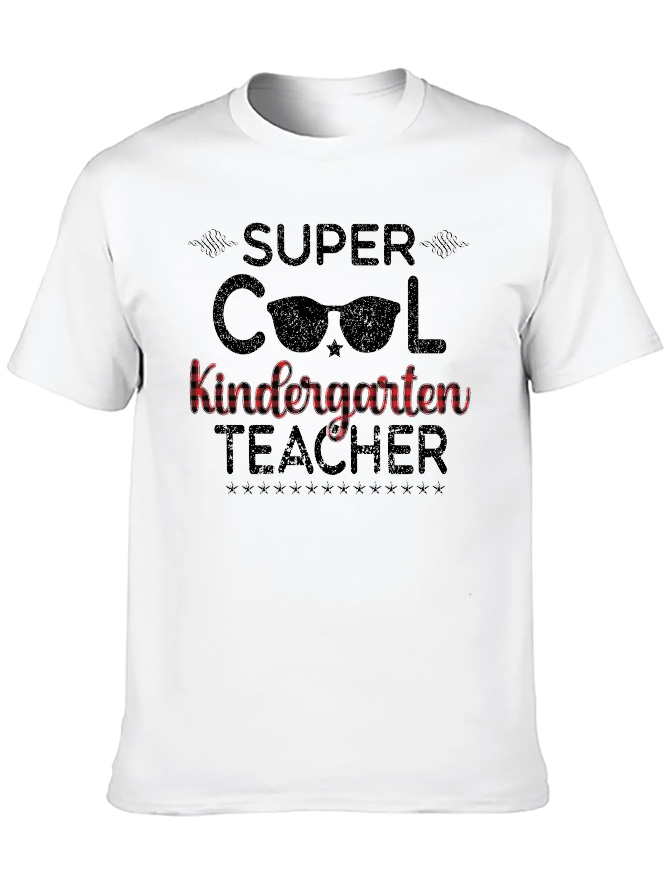 Super Cool Kindergarten Teacher Lightweight Cotton T-Shirt – Daily Comfort Graphic Shirt