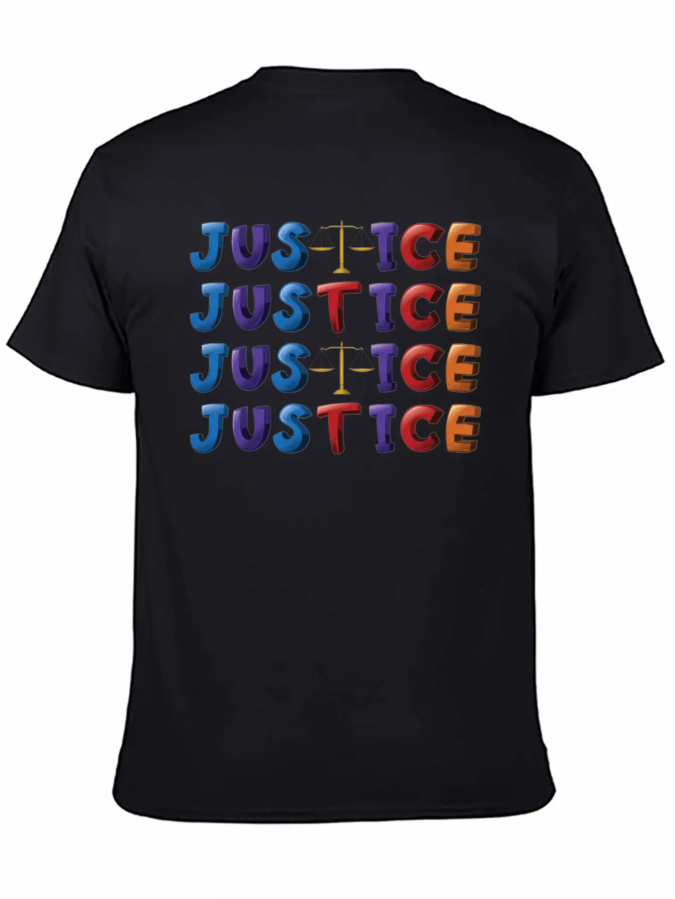 Support - Justice - Awareness - Equality - Classic Fit Graphic Tee For Daily Comfort – Unisex Cotton Shirt