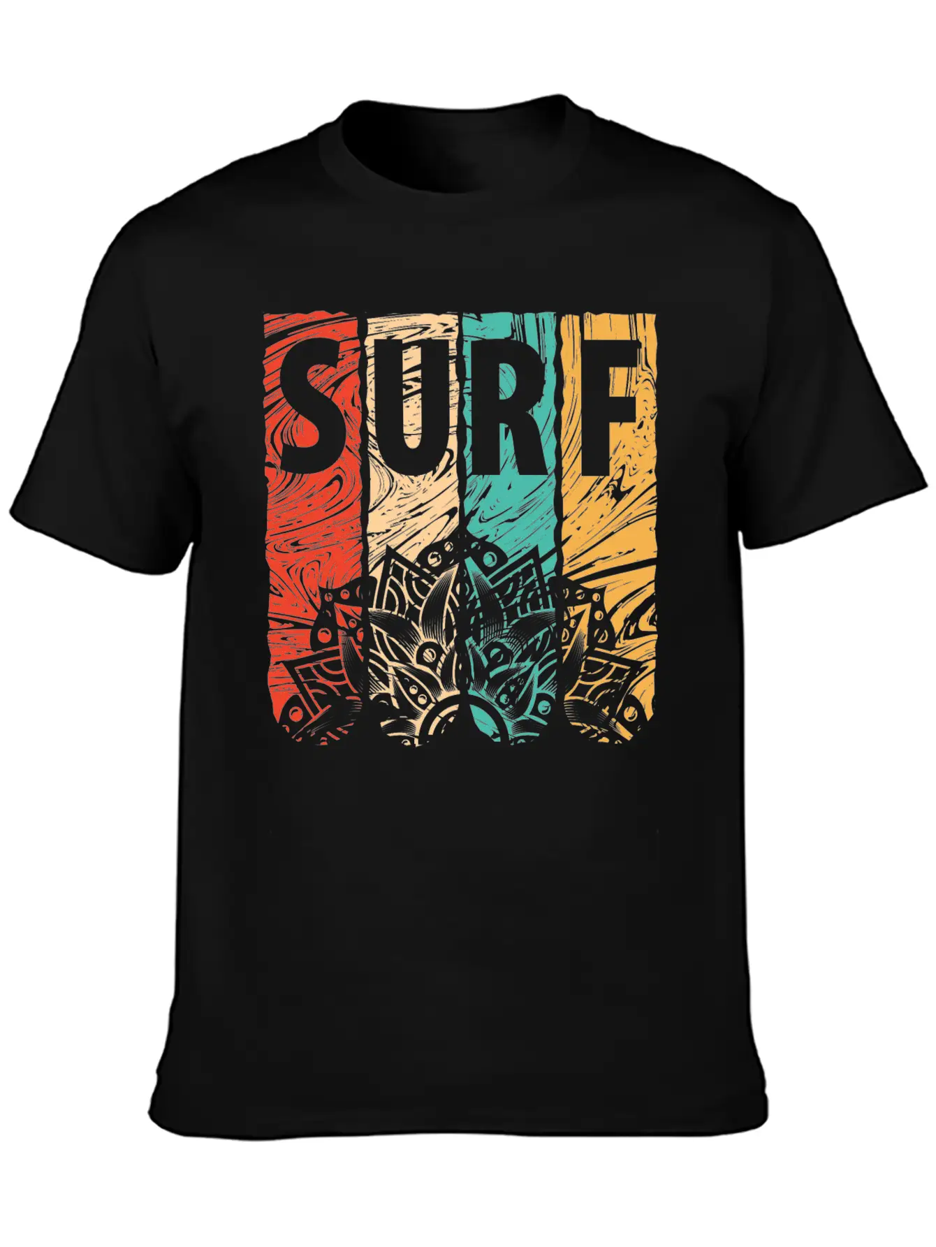 SURF Lightweight Cotton T-Shirt – Daily Comfort Graphic Shirt