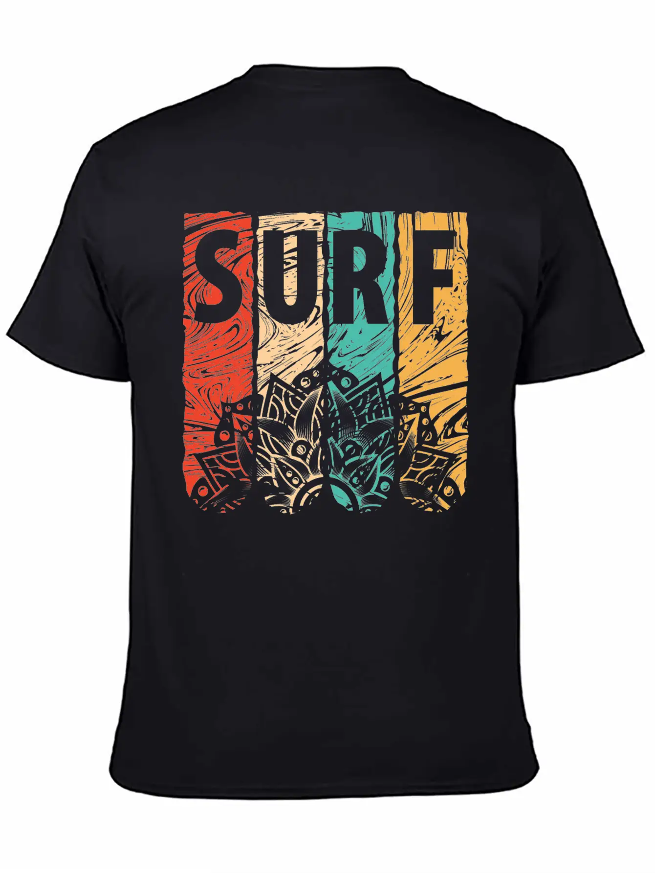 SURF Lightweight Cotton T-Shirt – Daily Comfort Graphic Shirt