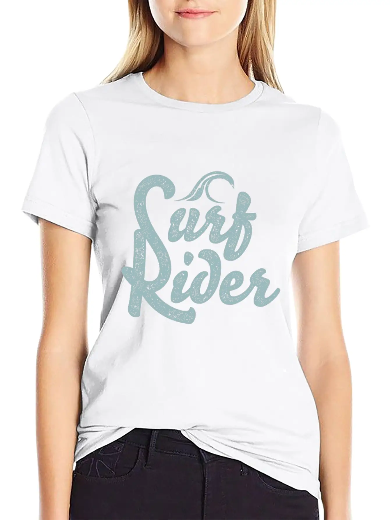 Surf Rider Lightweight Cotton T-Shirt – Daily Comfort Graphic Shirt