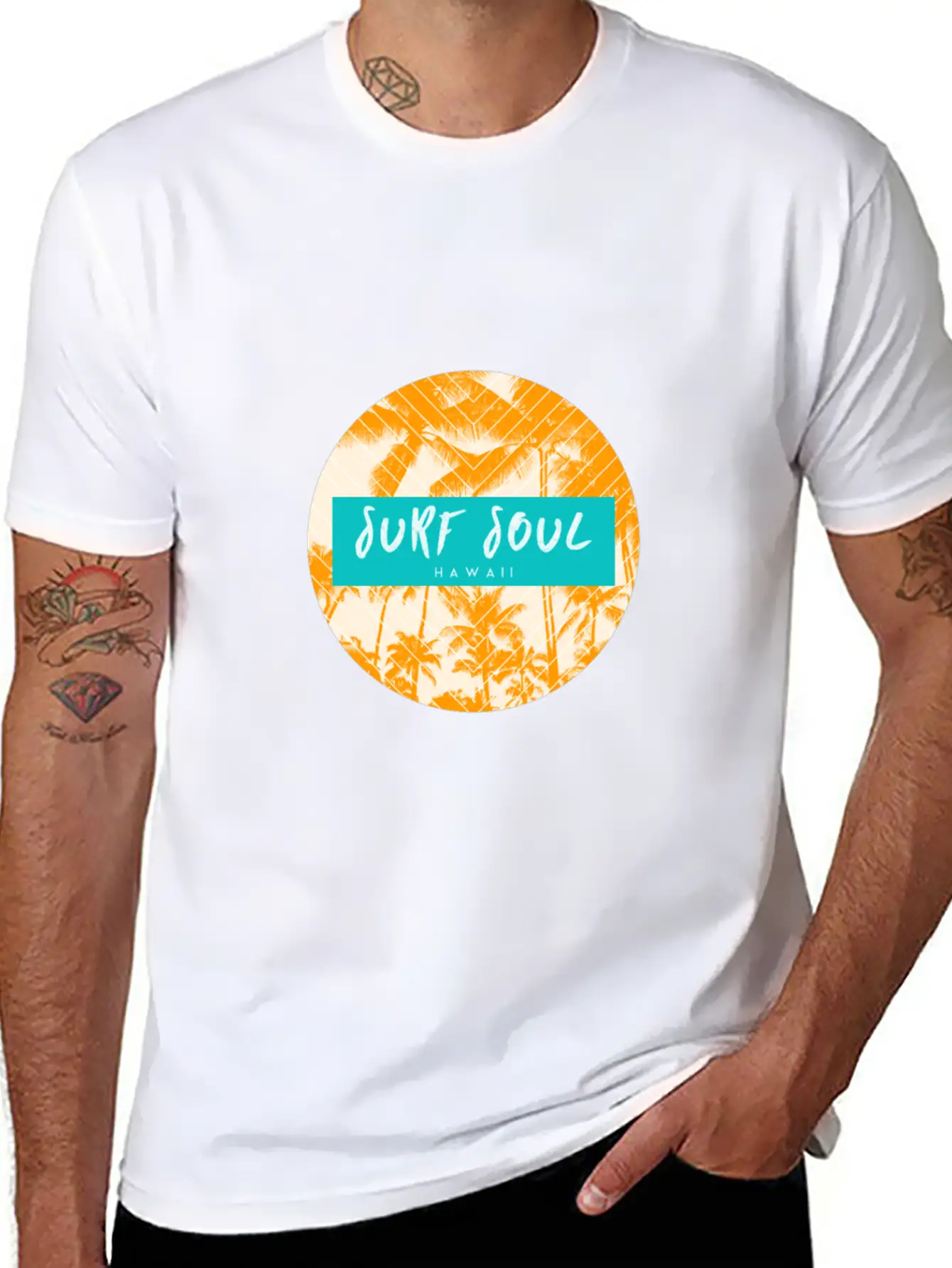 Surf Soul - Hawaii Soft Cotton Short Sleeve Tee – Unisex Wardrobe Staple