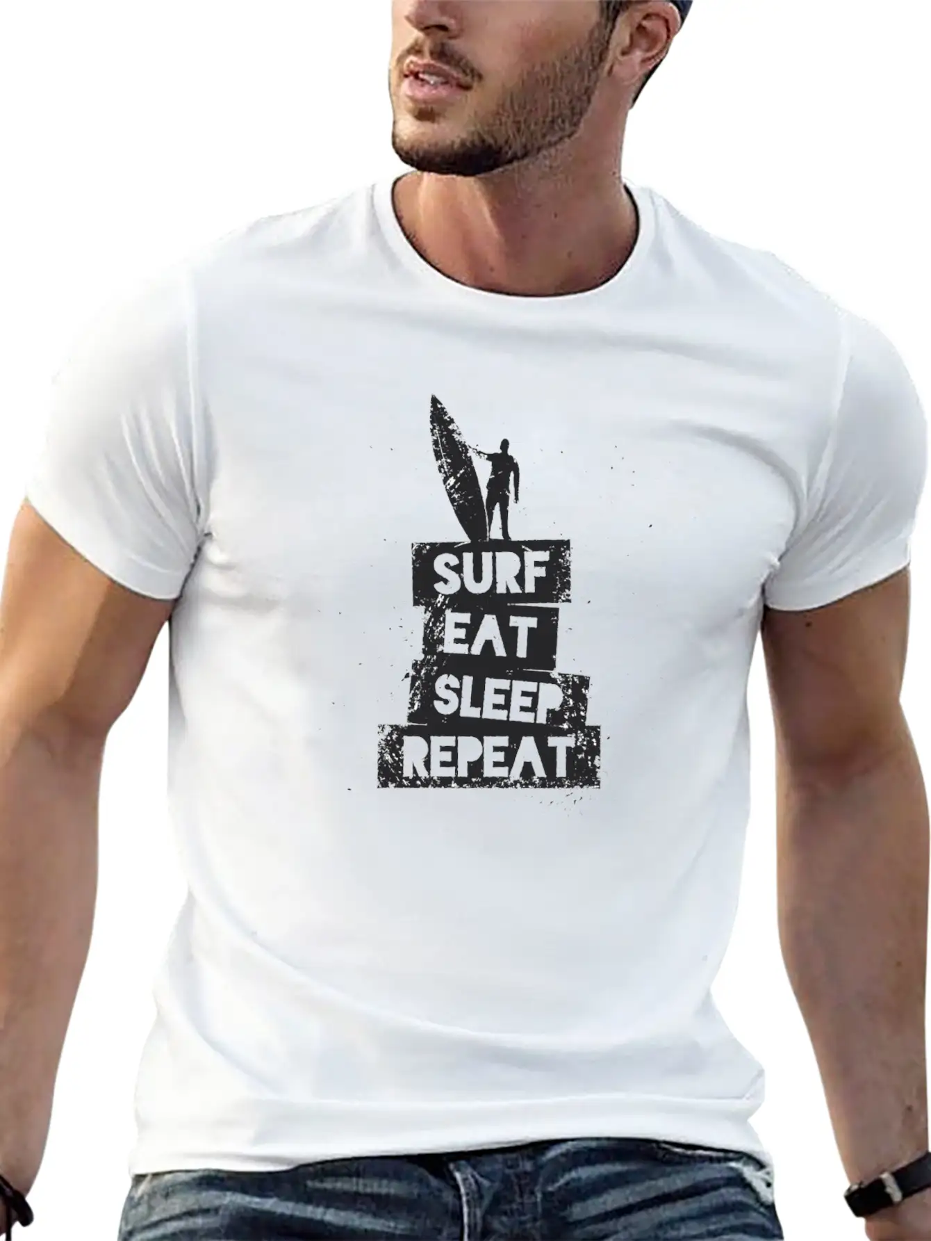 Surf Unisex Casual T-Shirt – Clean Design For Daily Comfort