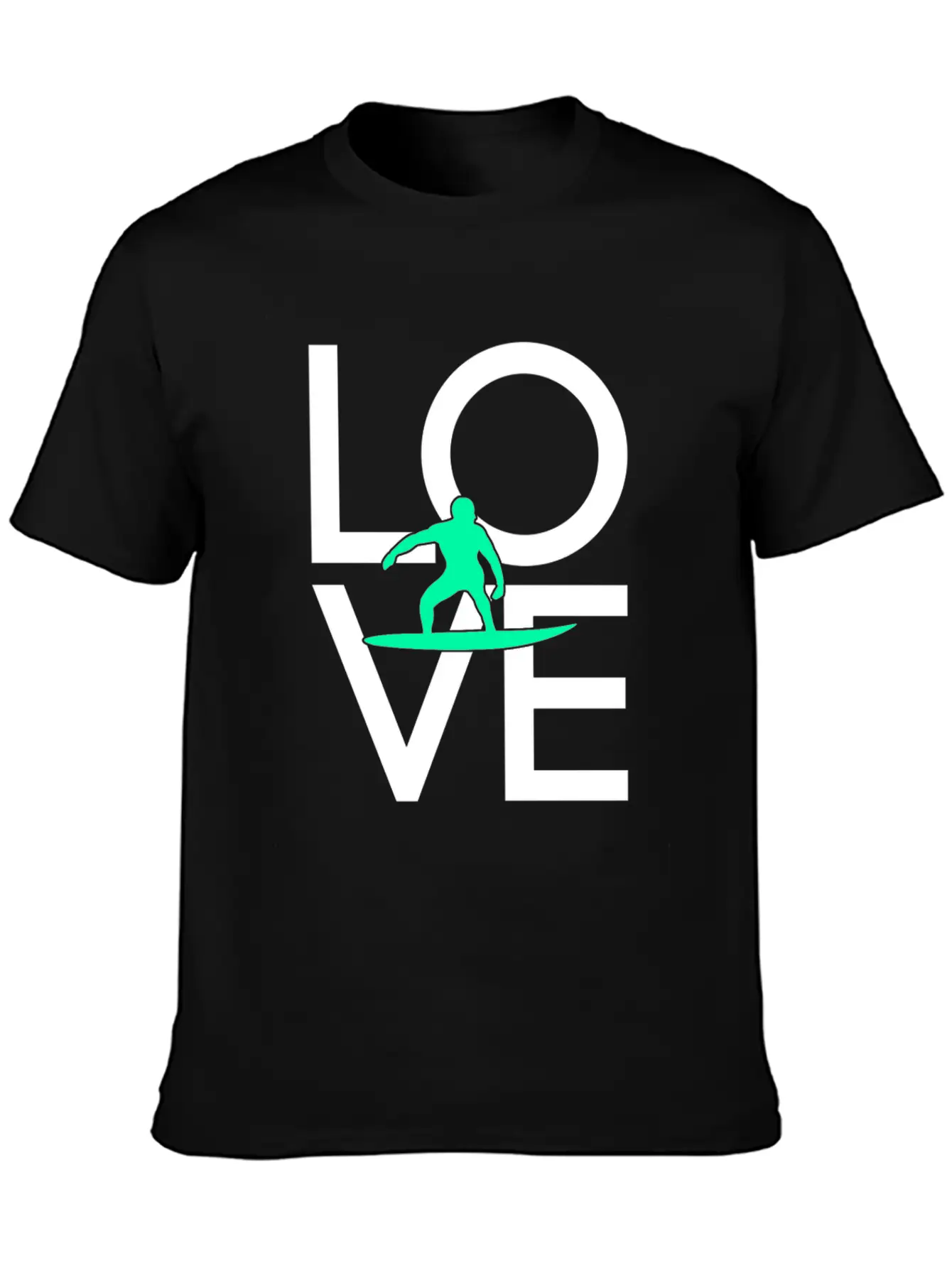 Surfing Classic Fit Graphic Tee For Daily Comfort – Unisex Cotton Shirt