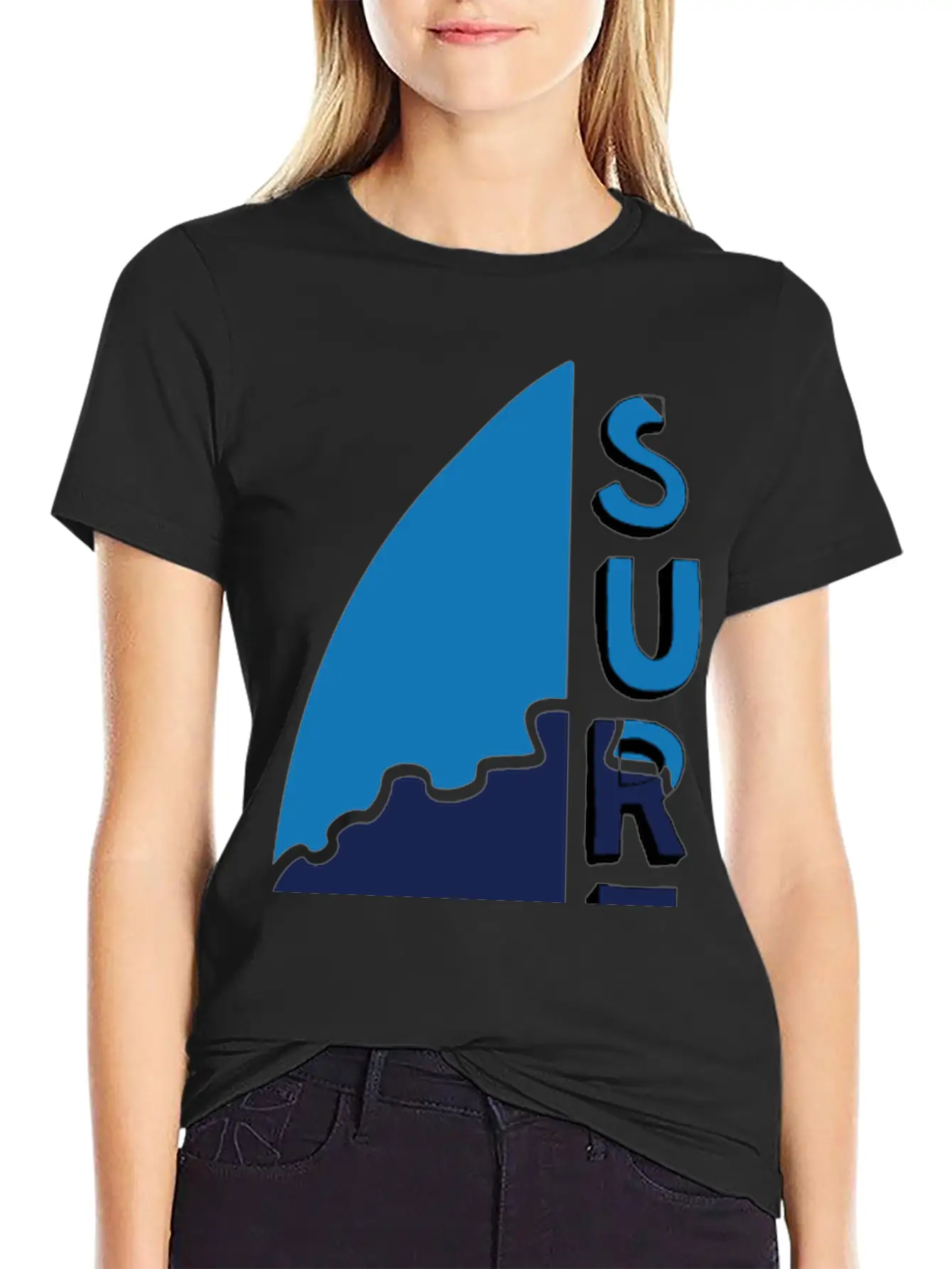 Surfing Modern Fit Casual T-Shirt – Clean And Versatile Design