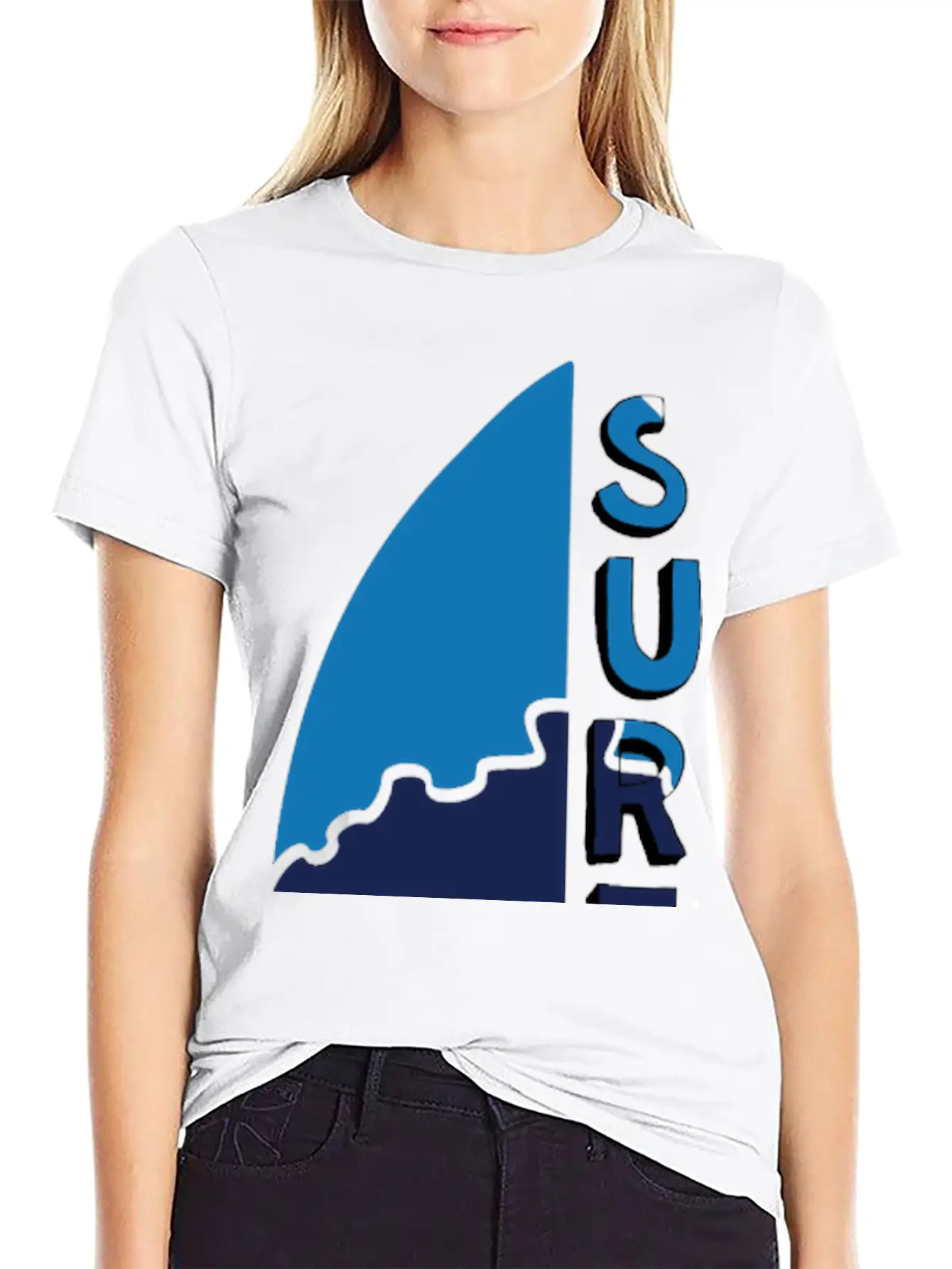 Surfing Modern Fit Casual T-Shirt – Clean And Versatile Design