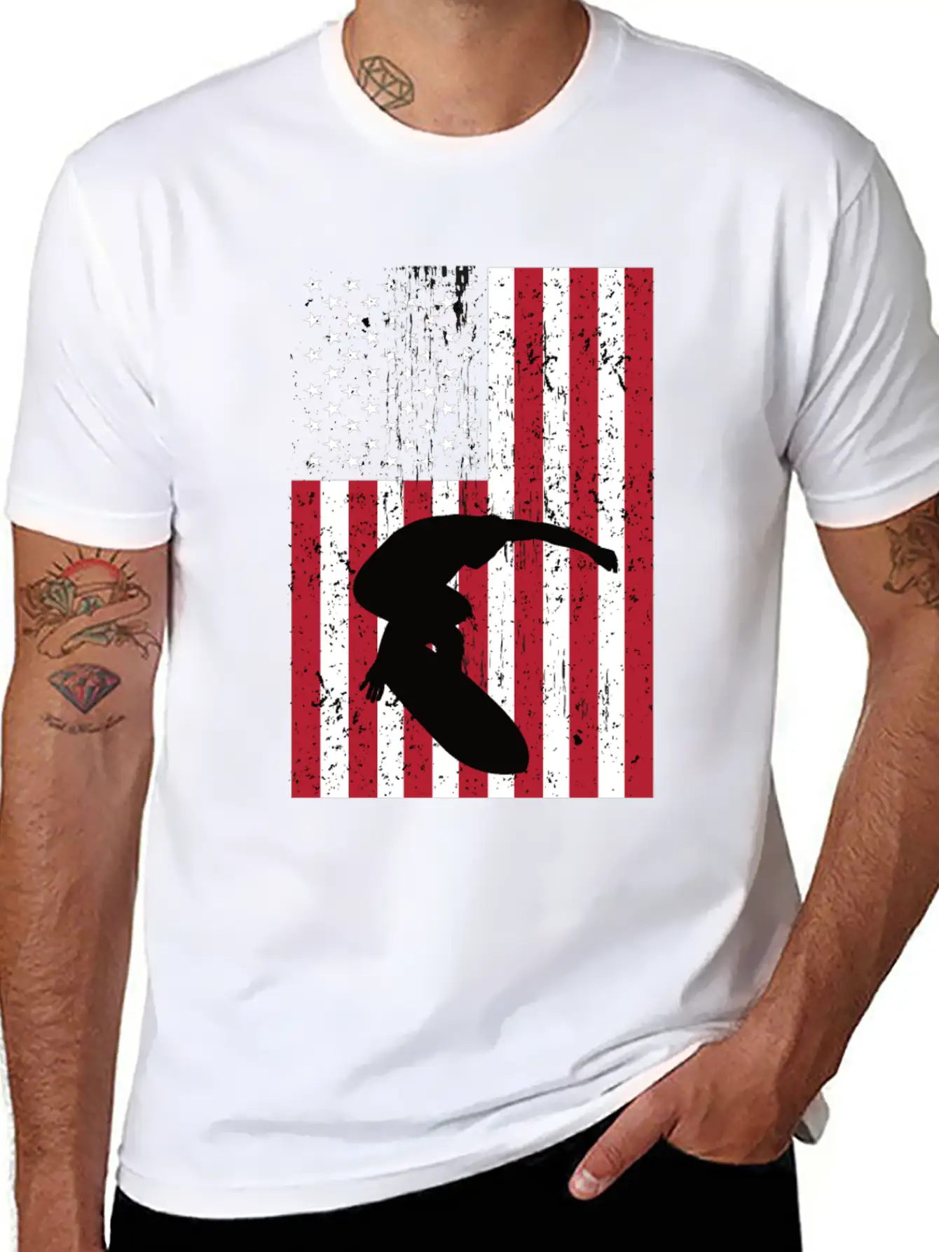 Surfing Soft Cotton Short Sleeve Tee – Unisex Wardrobe Staple