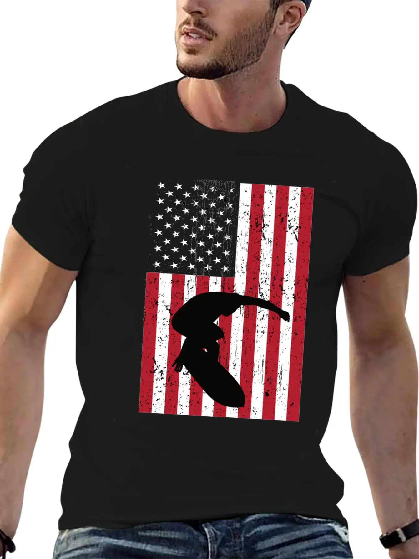 Surfing Soft Cotton Short Sleeve Tee – Unisex Wardrobe Staple