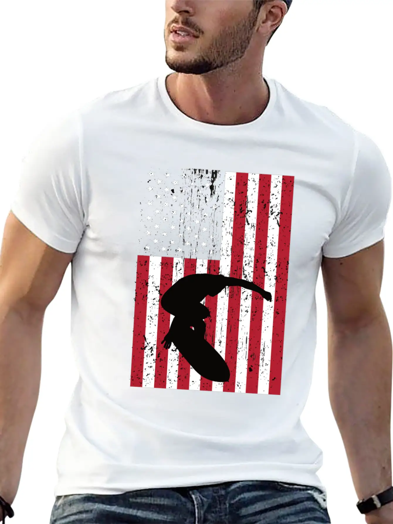 Surfing Soft Cotton Short Sleeve Tee – Unisex Wardrobe Staple