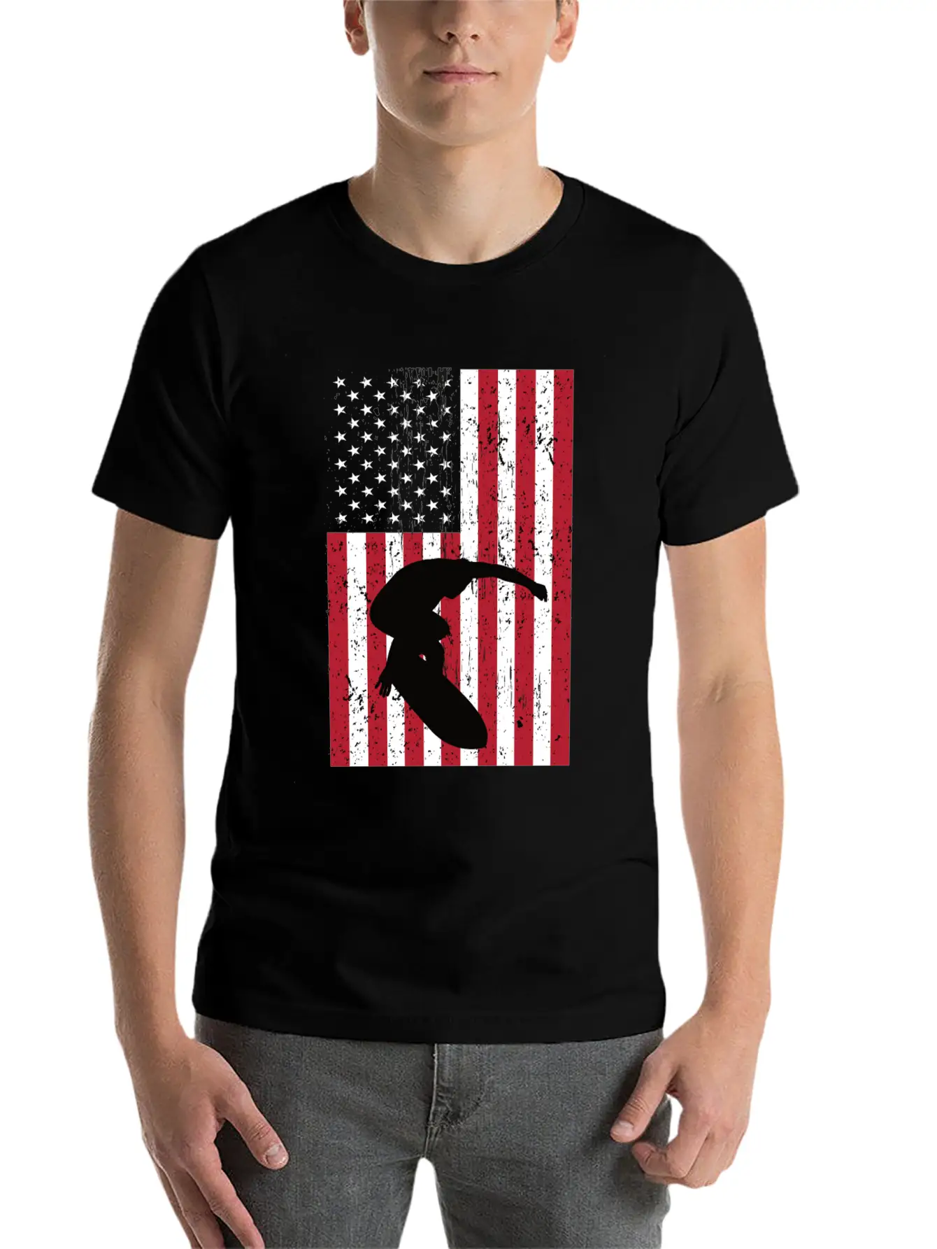 Surfing Soft Cotton Short Sleeve Tee – Unisex Wardrobe Staple