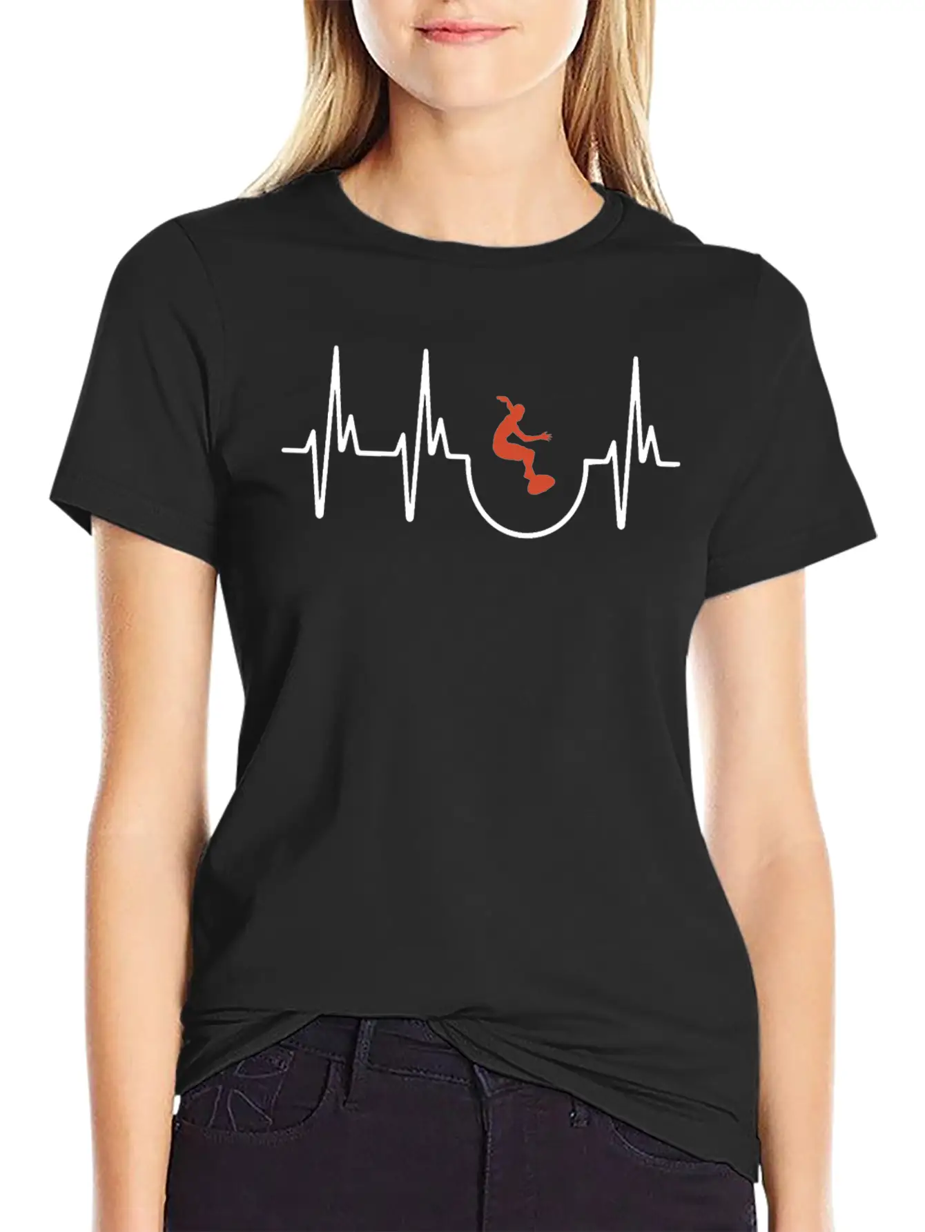 Surfing Stylish Everyday T-Shirt – Unisex Basic Cotton Tee