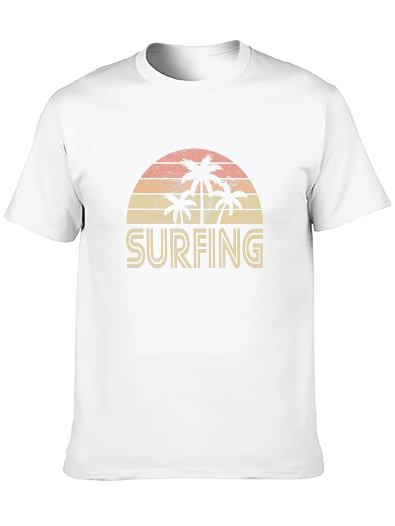 Surfing Surfing Sunset Surfing Waves Modern Fit Casual T-Shirt – Clean And Versatile Design