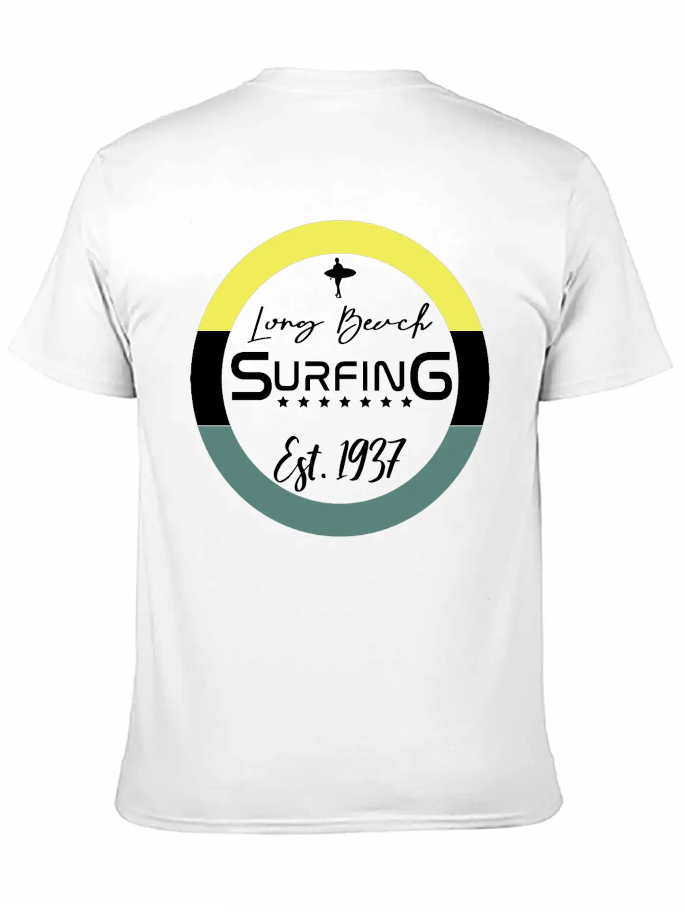 Surfing Unisex Casual T-Shirt – Clean Design For Daily Comfort