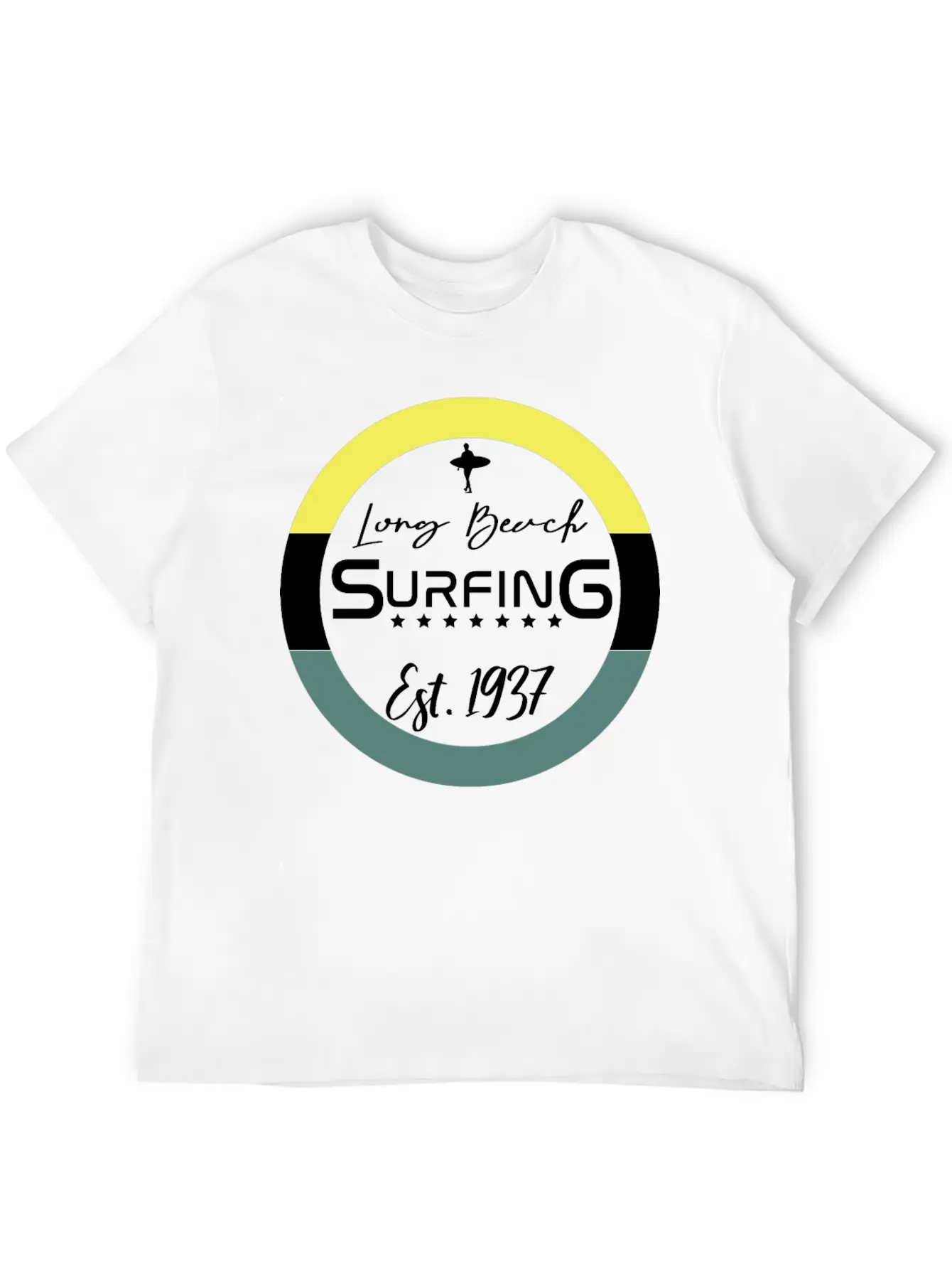 Surfing Unisex Casual T-Shirt – Clean Design For Daily Comfort