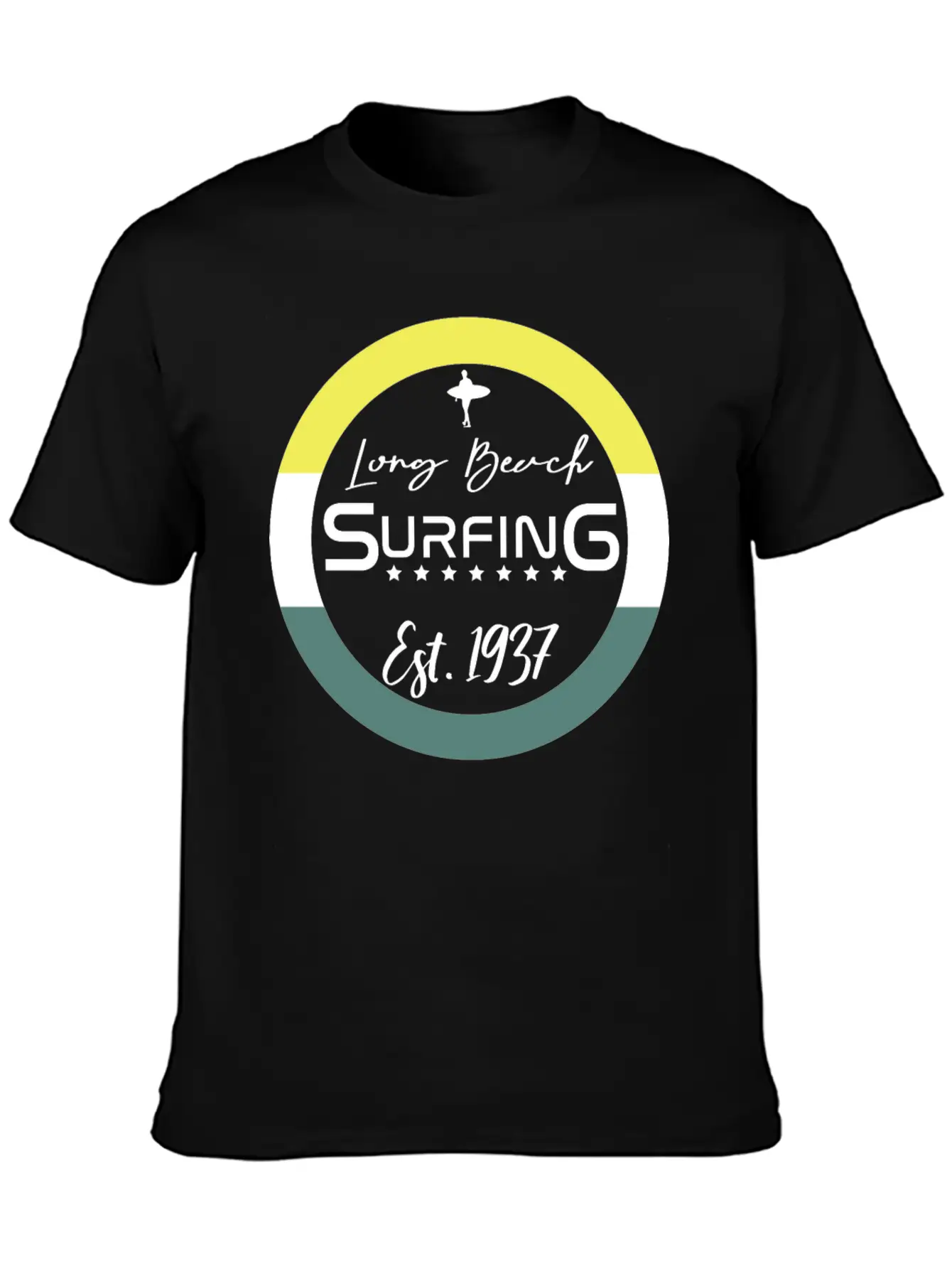 Surfing Unisex Casual T-Shirt – Clean Design For Daily Comfort