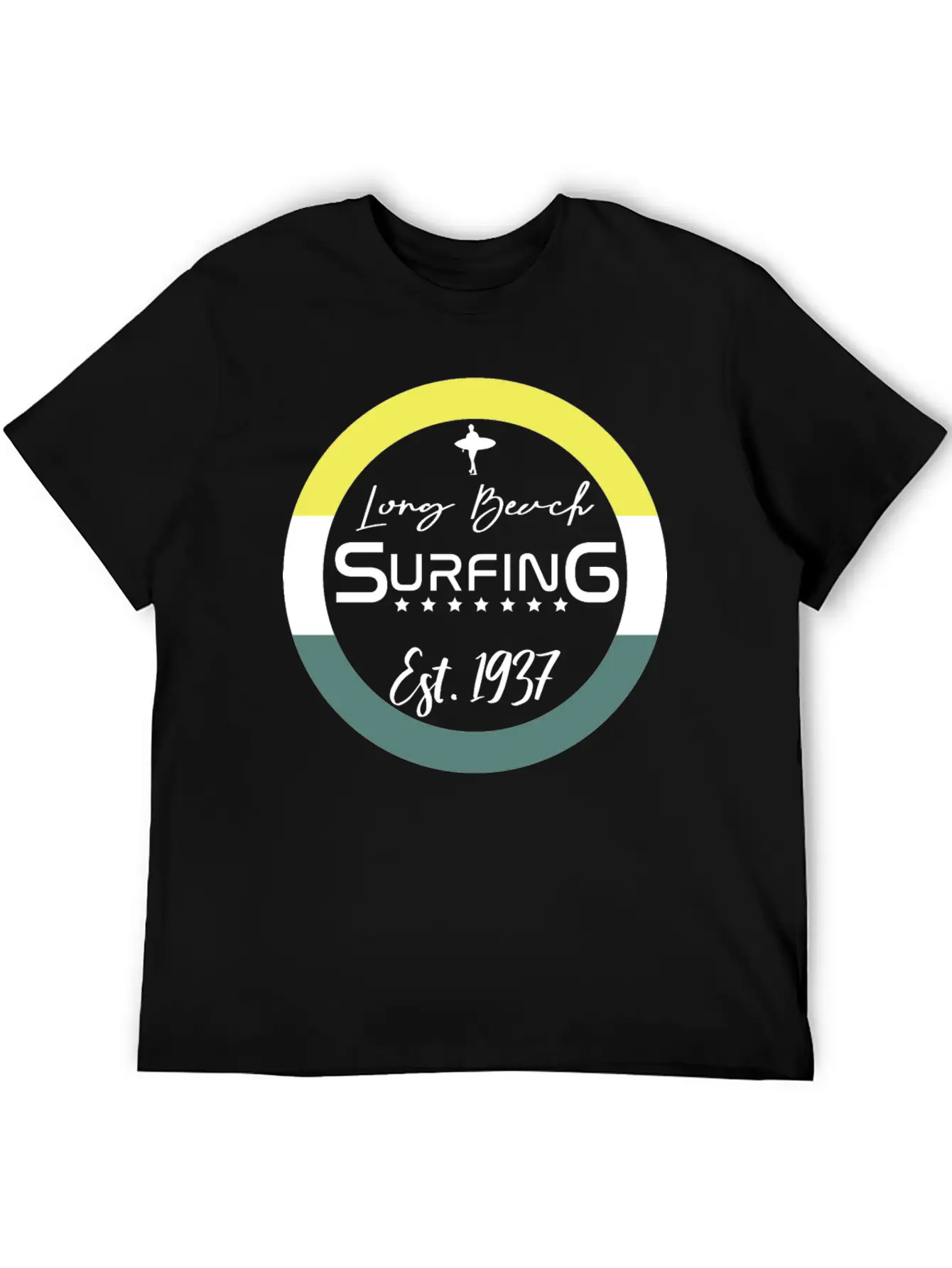 Surfing Unisex Casual T-Shirt – Clean Design For Daily Comfort