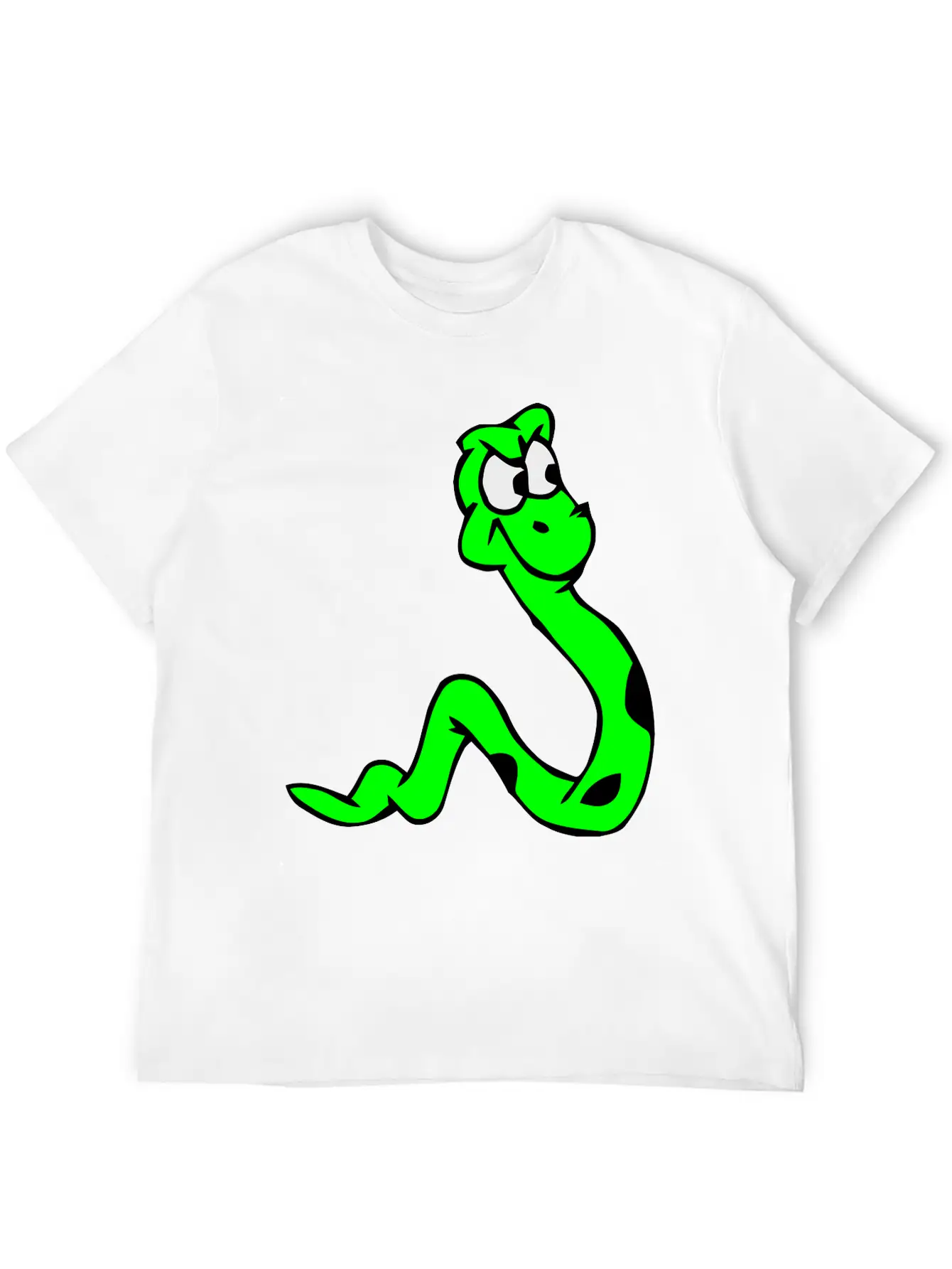 Surprised Snake Relaxed Everyday Tee – Lightweight And Durable Cotton