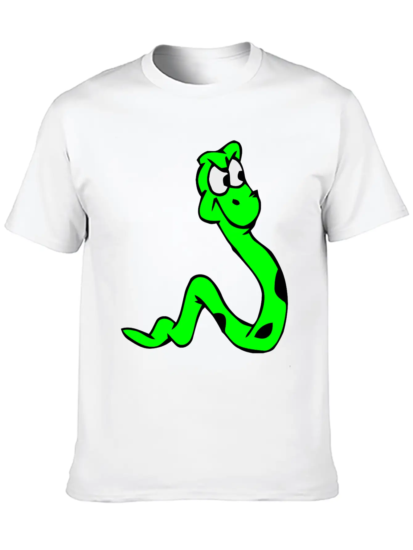 Surprised Snake Relaxed Everyday Tee – Lightweight And Durable Cotton