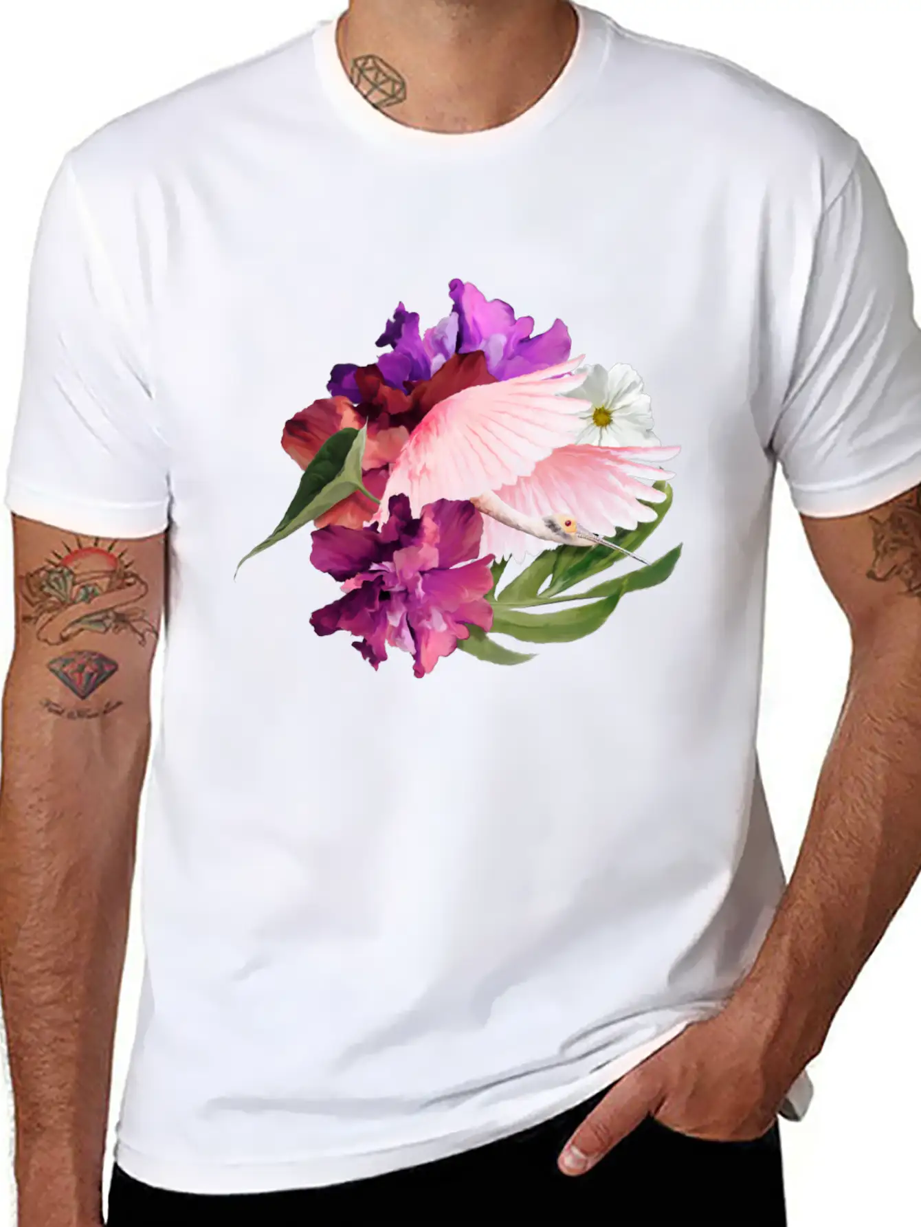 Surreal Nature Modern Fit Casual T-Shirt – Clean And Versatile Design