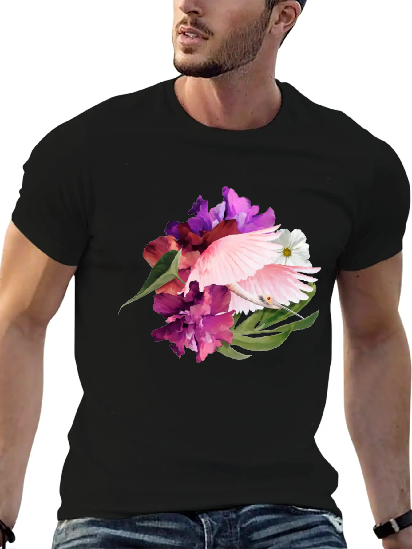 Surreal Nature Modern Fit Casual T-Shirt – Clean And Versatile Design