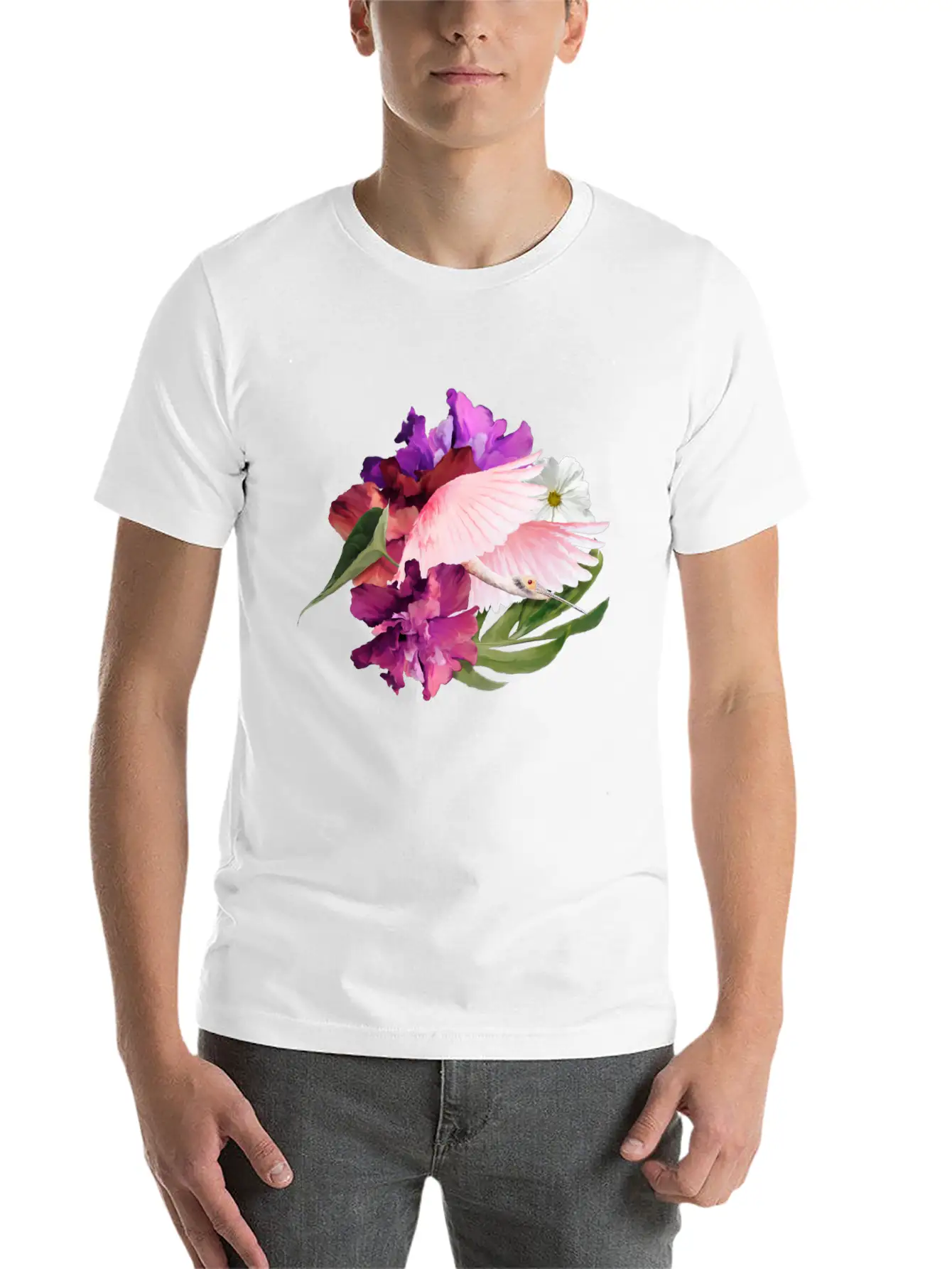 Surreal Nature Modern Fit Casual T-Shirt – Clean And Versatile Design
