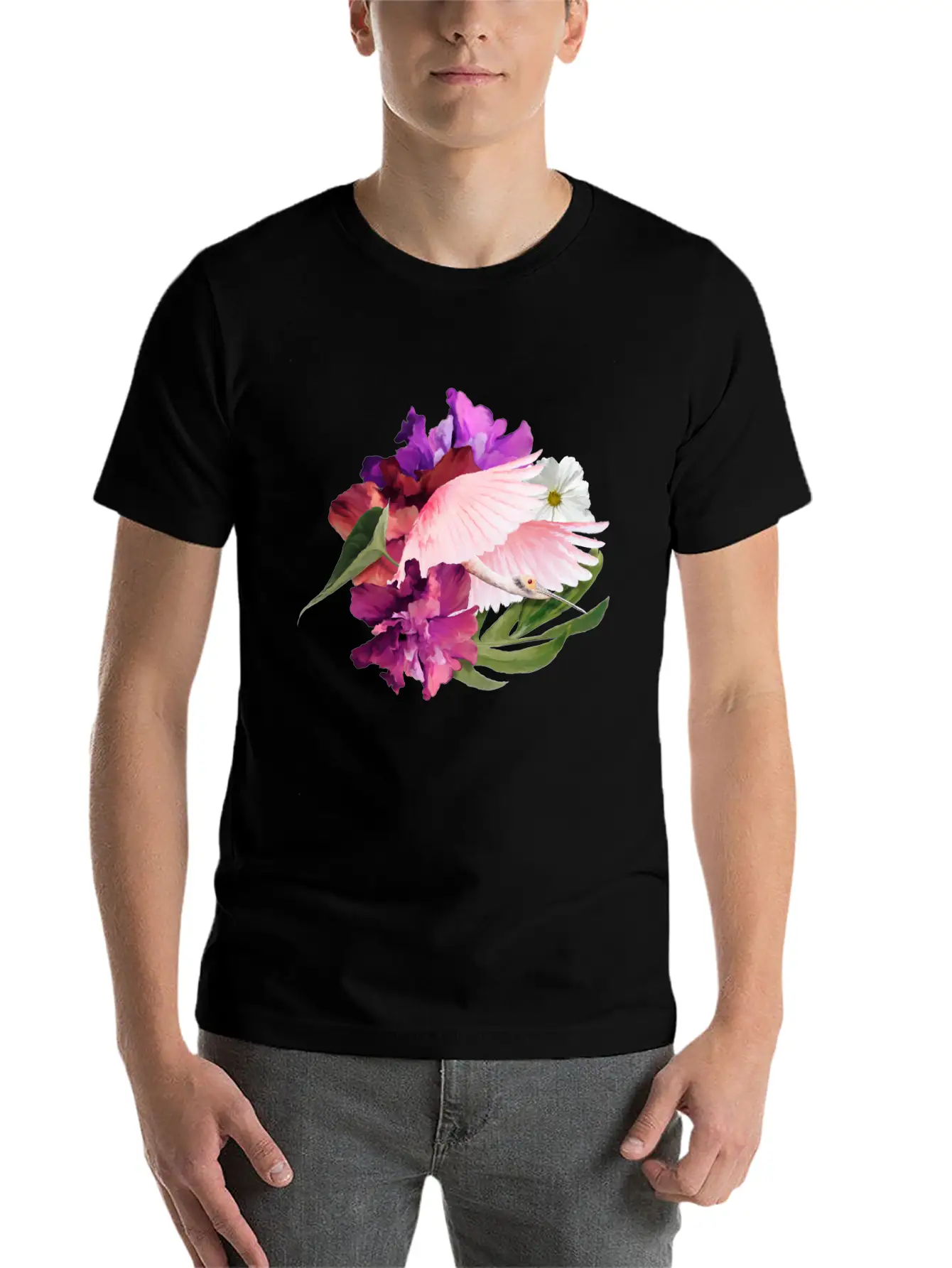 Surreal Nature Modern Fit Casual T-Shirt – Clean And Versatile Design