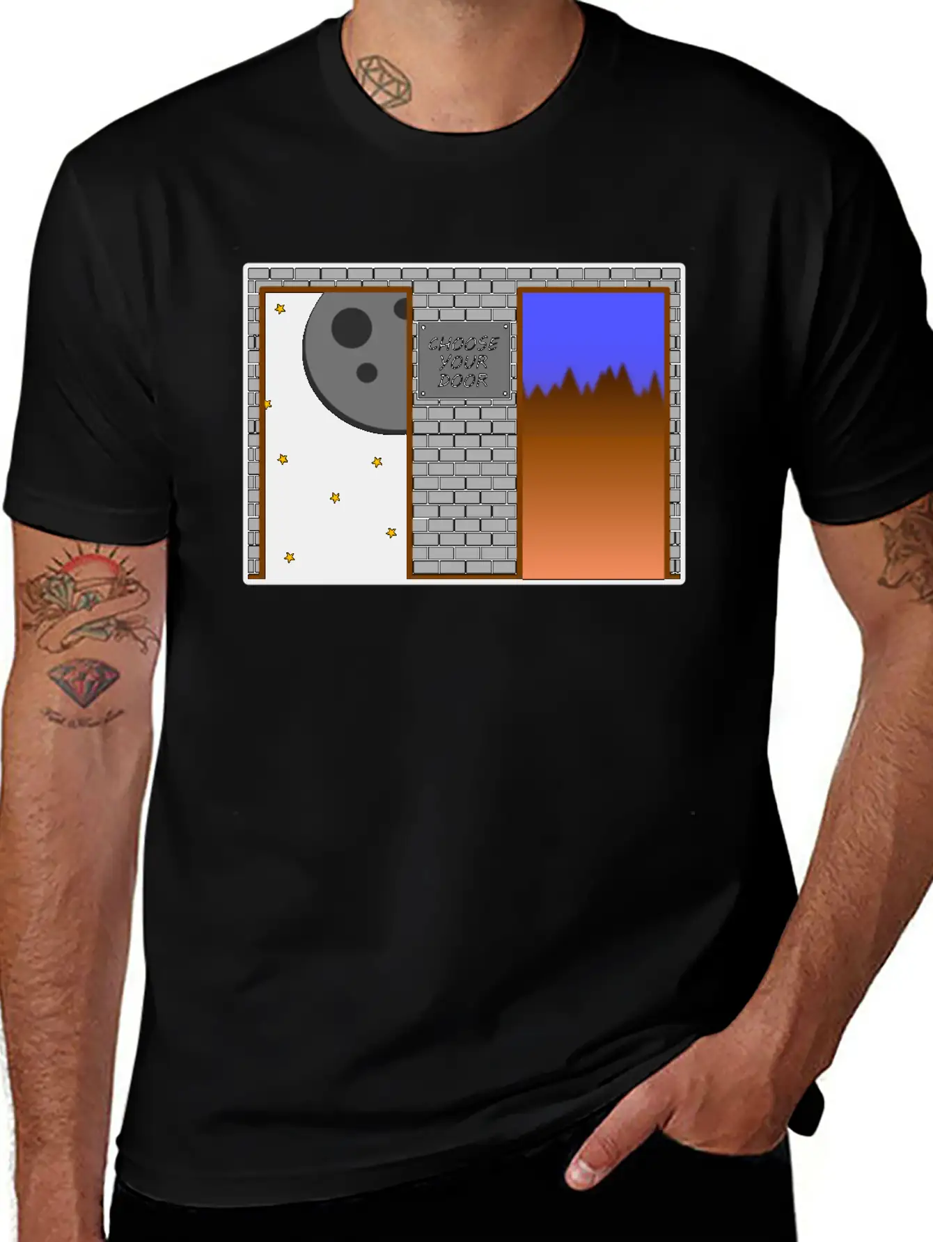 Surreal World Stylish Everyday T-Shirt – Unisex Basic Cotton Tee