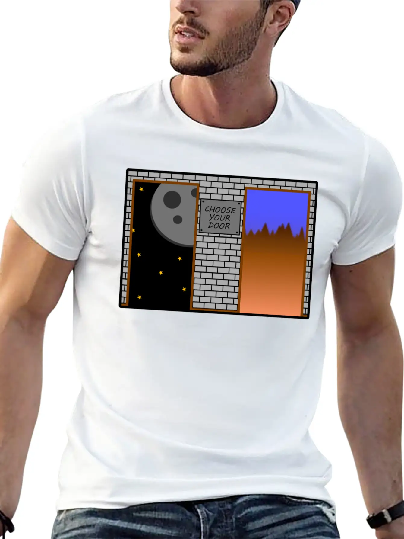 Surreal World Stylish Everyday T-Shirt – Unisex Basic Cotton Tee