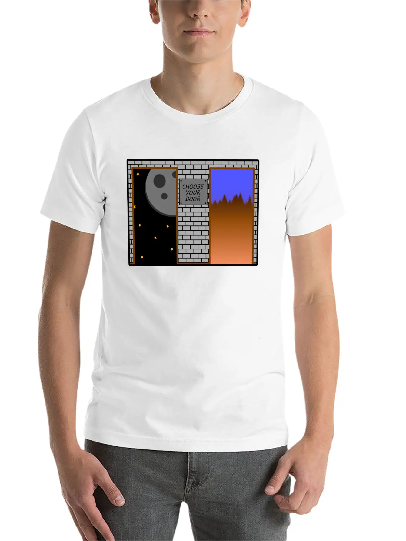 Surreal World Stylish Everyday T-Shirt – Unisex Basic Cotton Tee