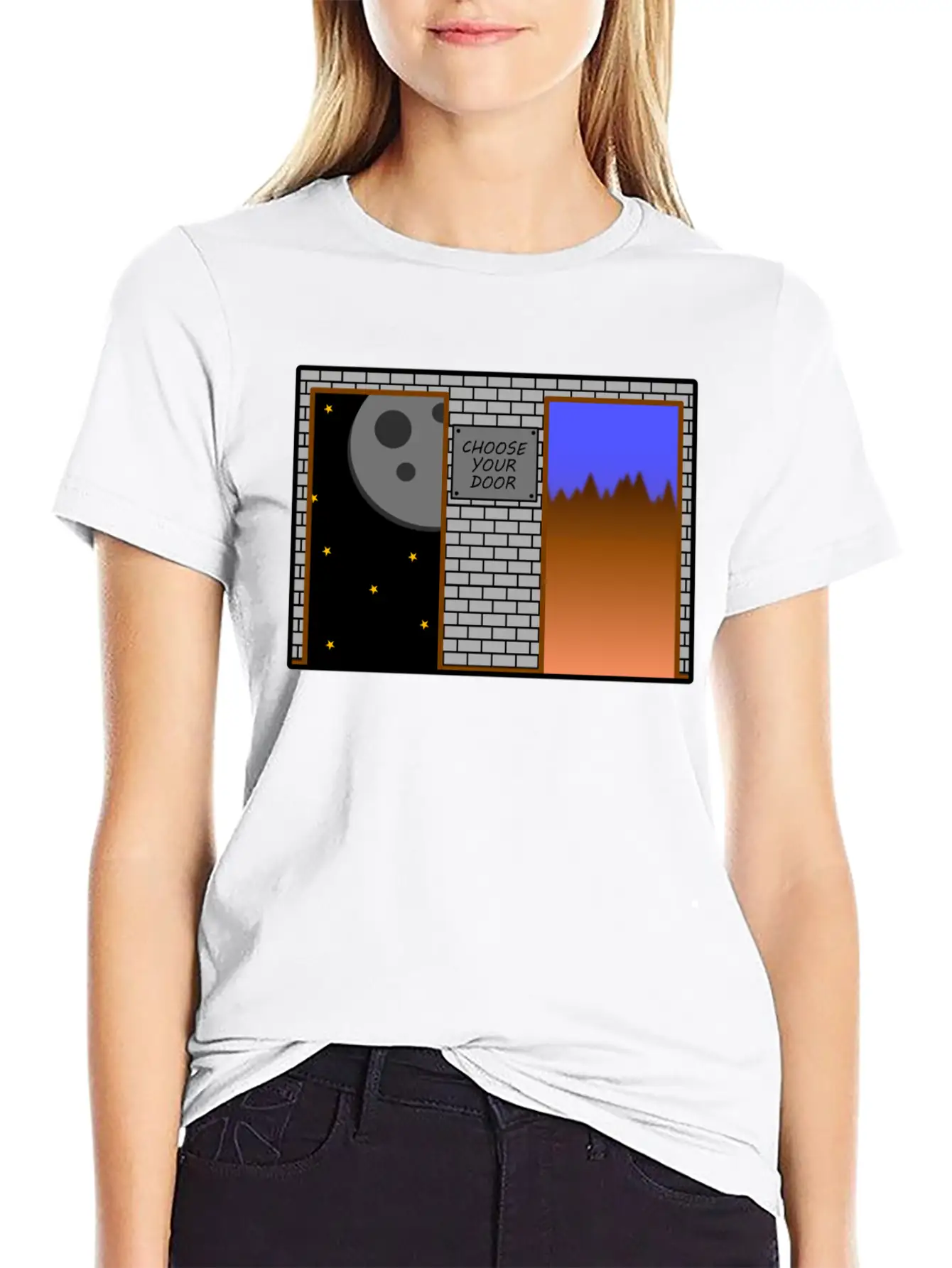 Surreal World Stylish Everyday T-Shirt – Unisex Basic Cotton Tee