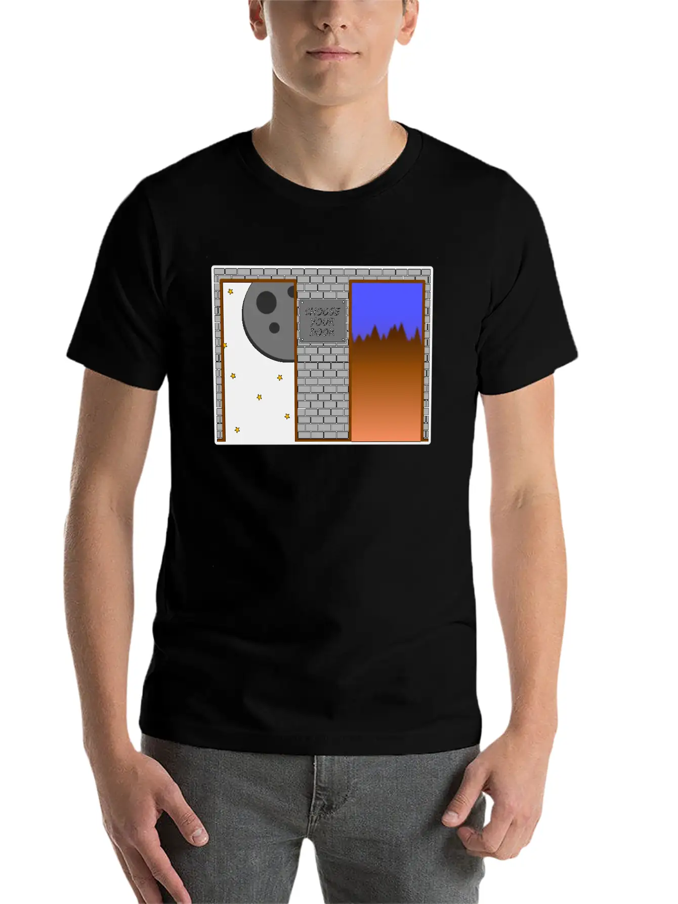Surreal World Stylish Everyday T-Shirt – Unisex Basic Cotton Tee