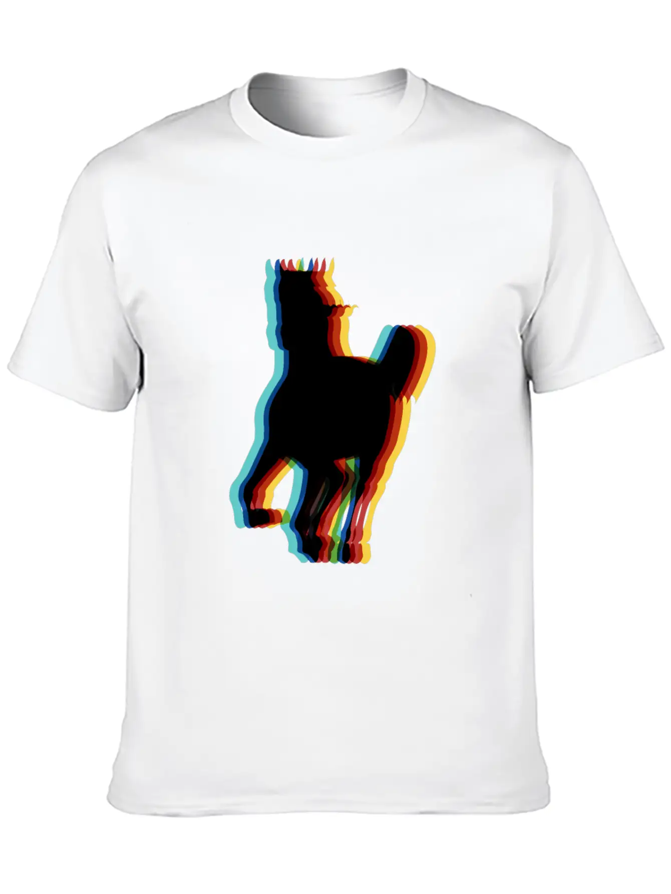 Surrealistic Horse - Psychedelic Art Modern Fit Casual T-Shirt ��� Clean And Versatile Design