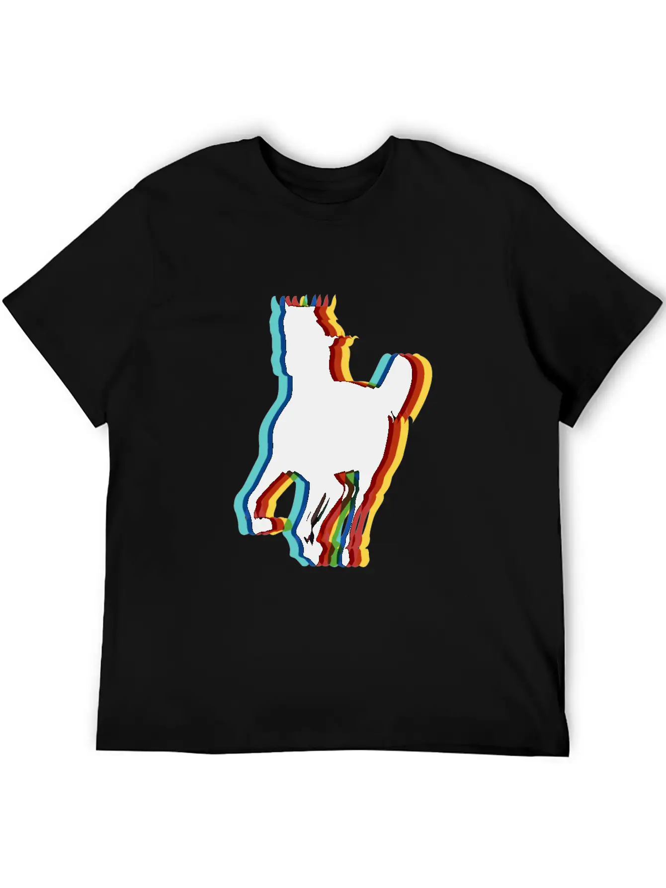 Surrealistic Horse - Psychedelic Art Modern Fit Casual T-Shirt ��� Clean And Versatile Design